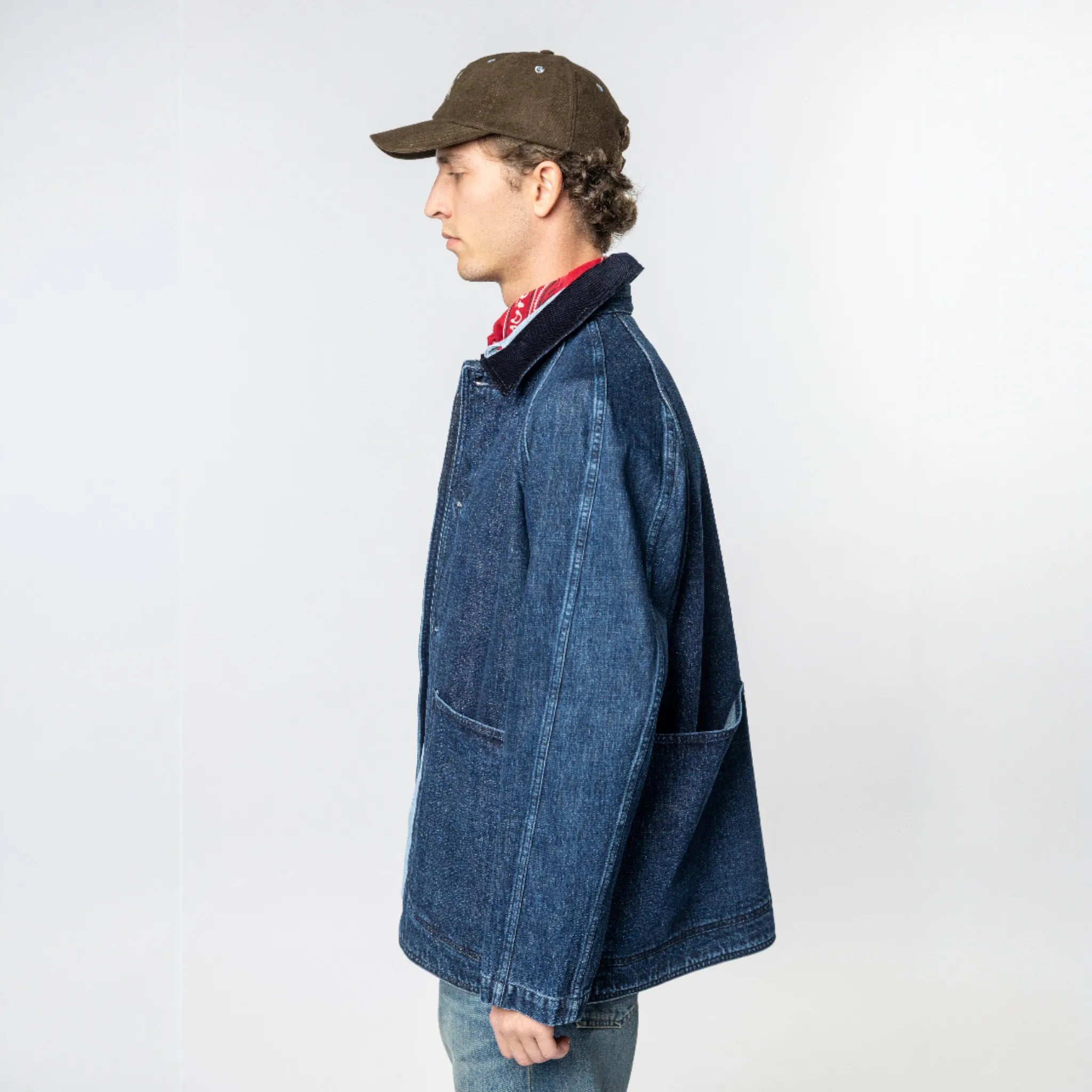 Indigo Denim Field Jacket