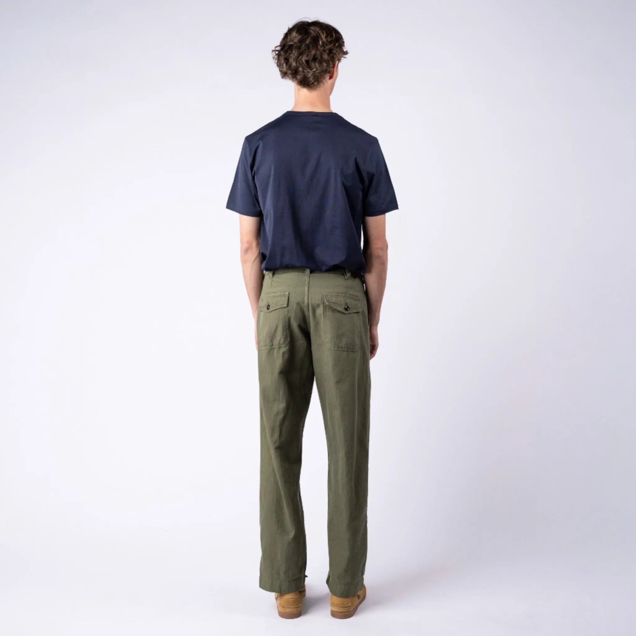 Herringbone Fatigue Green