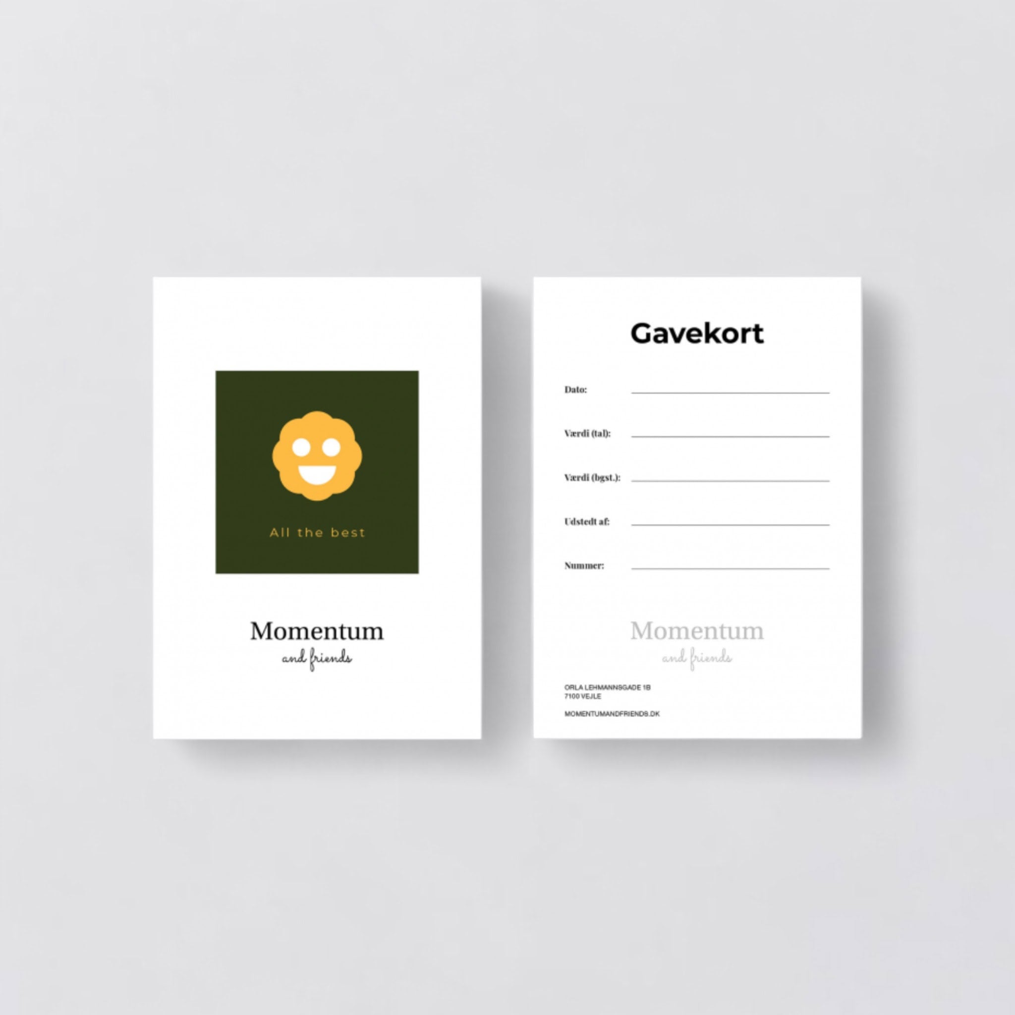 Gavekort til Momentum & friends