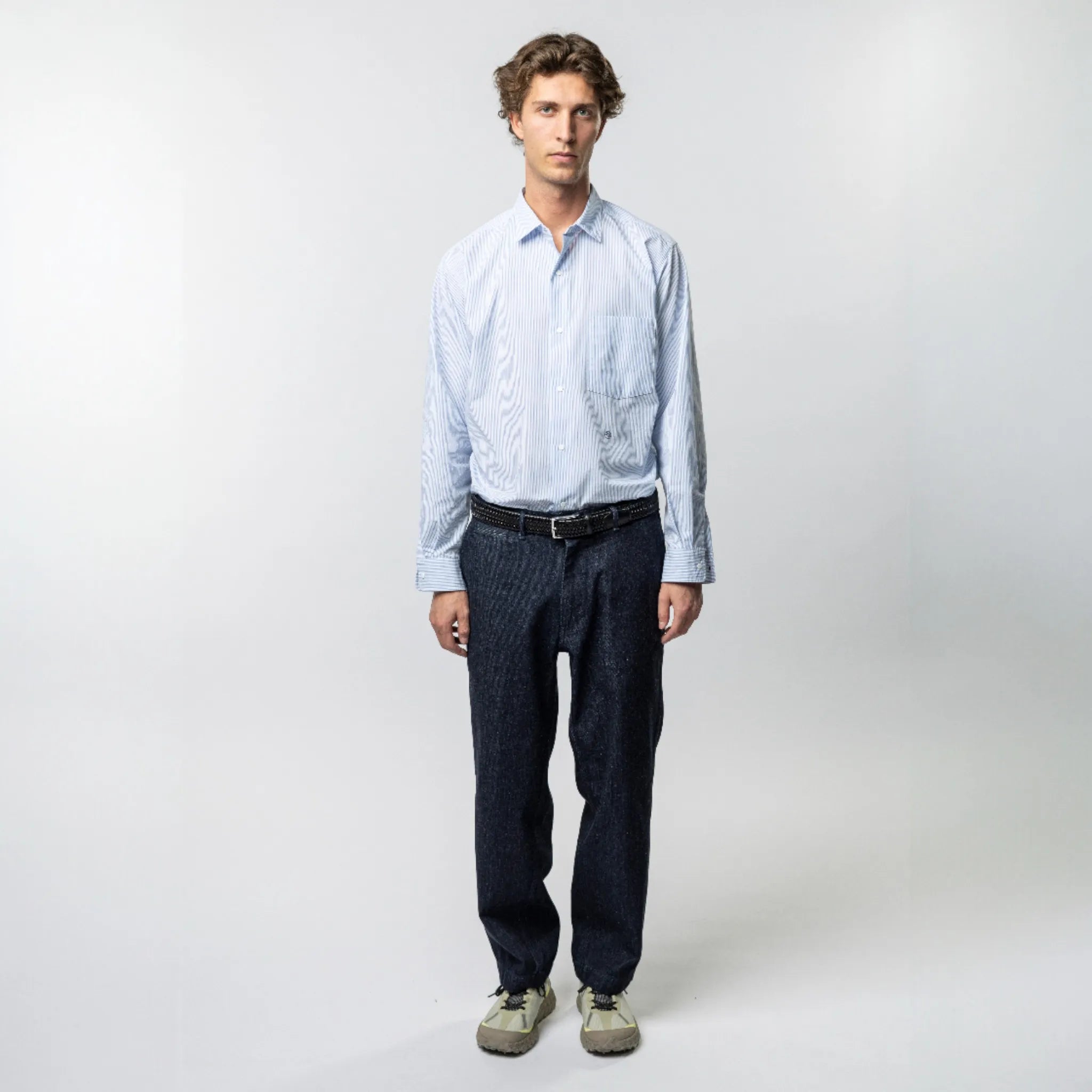 Wide Denim Pants