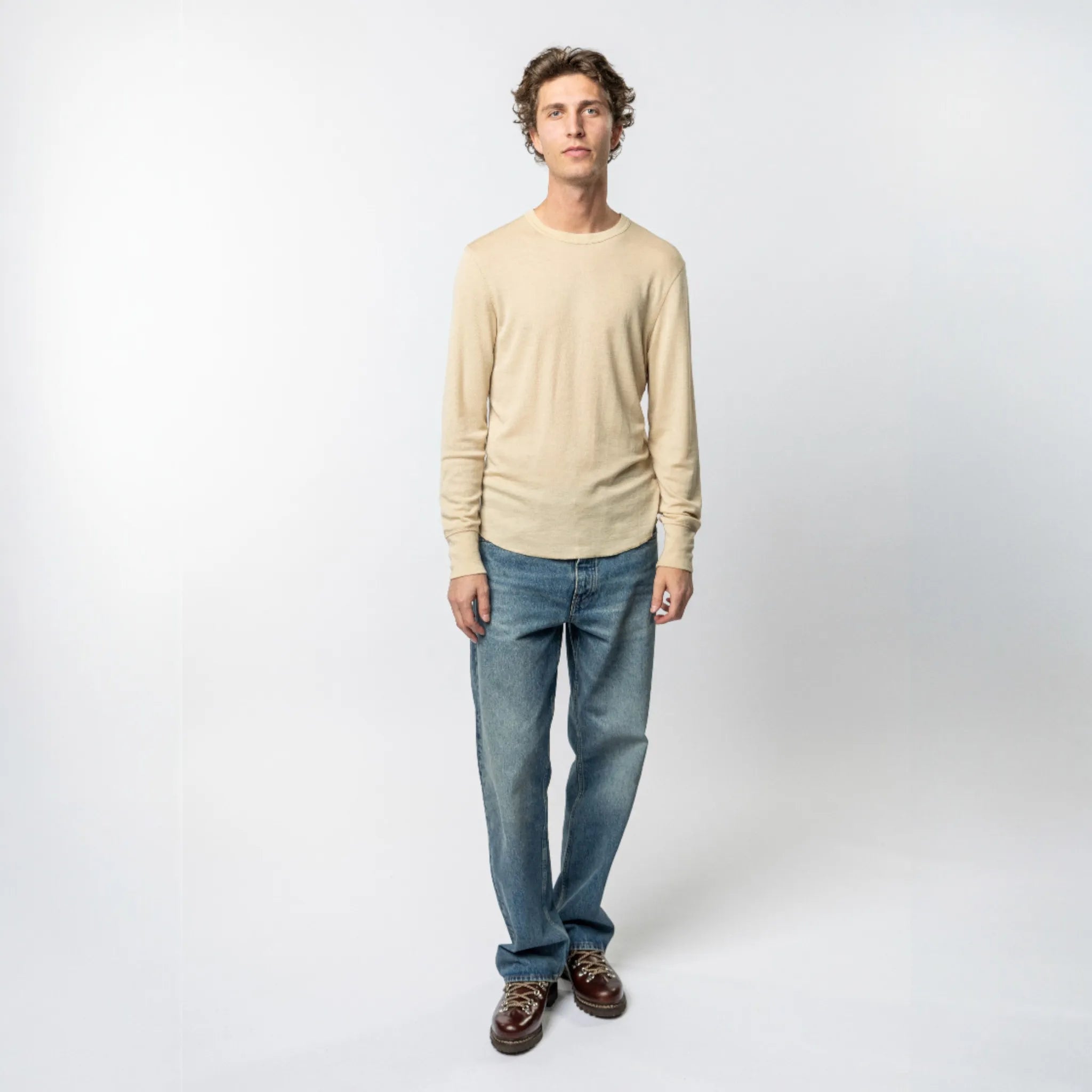 Waffle Tee L/S