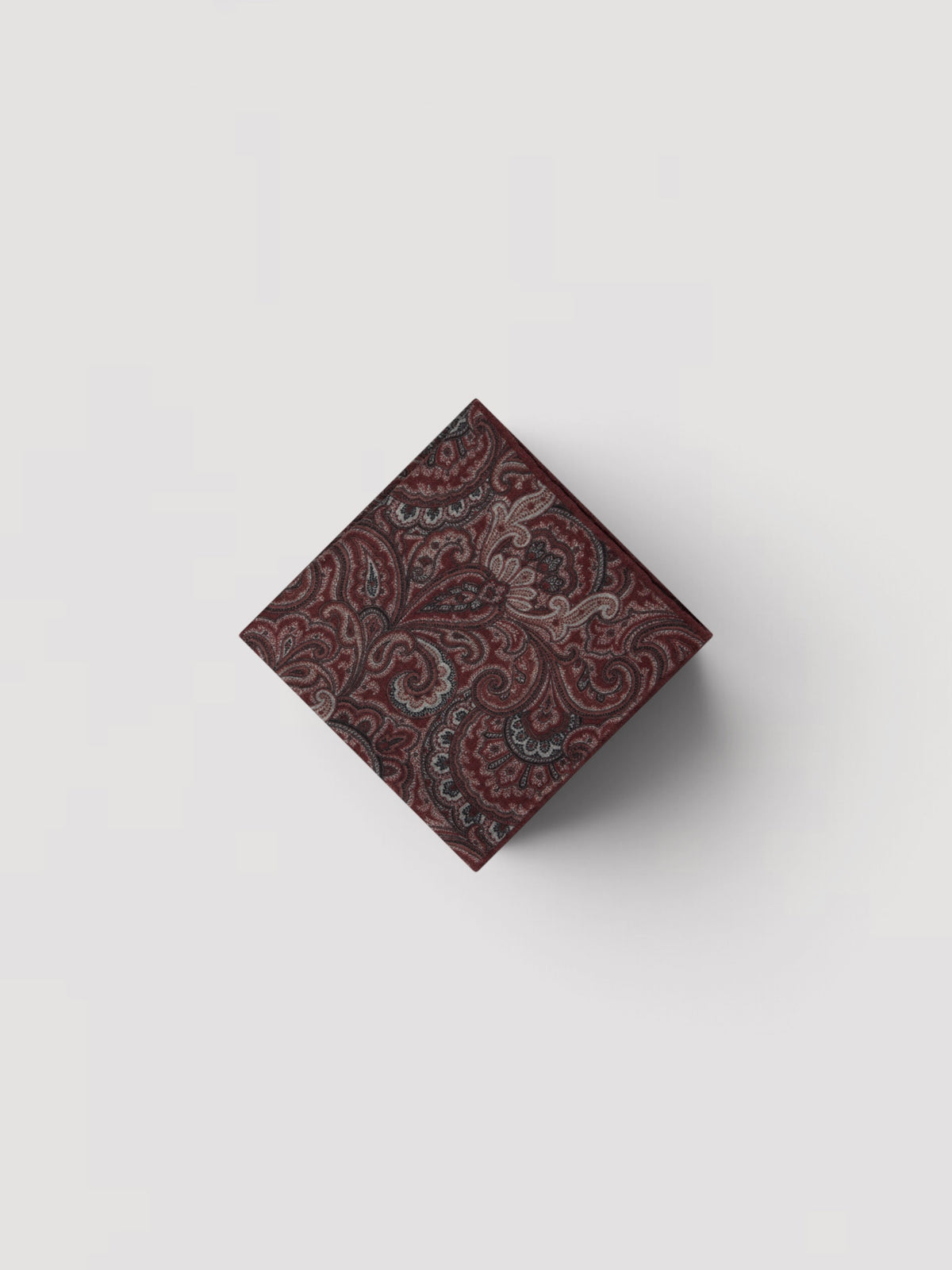 Wool Pocket Square, Patterned