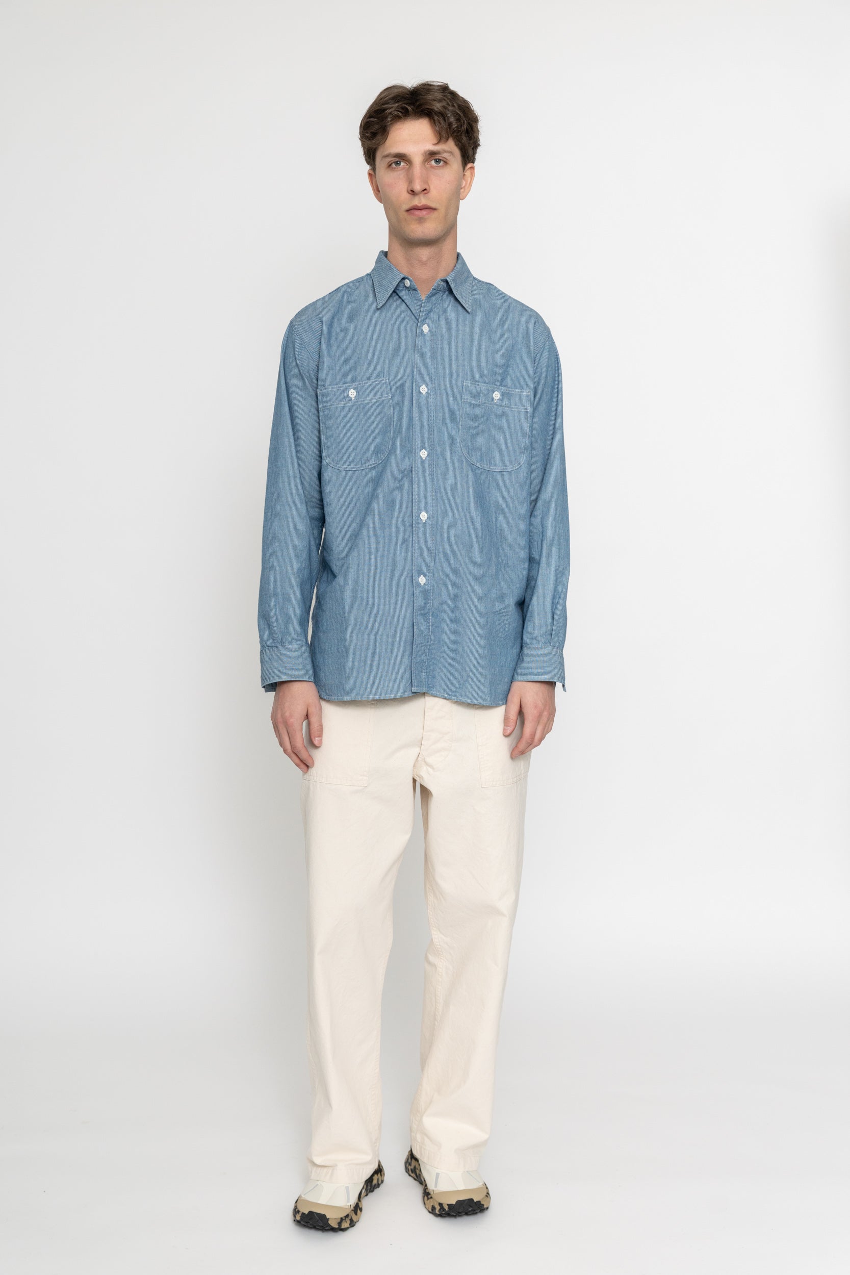 Stripe Chambray