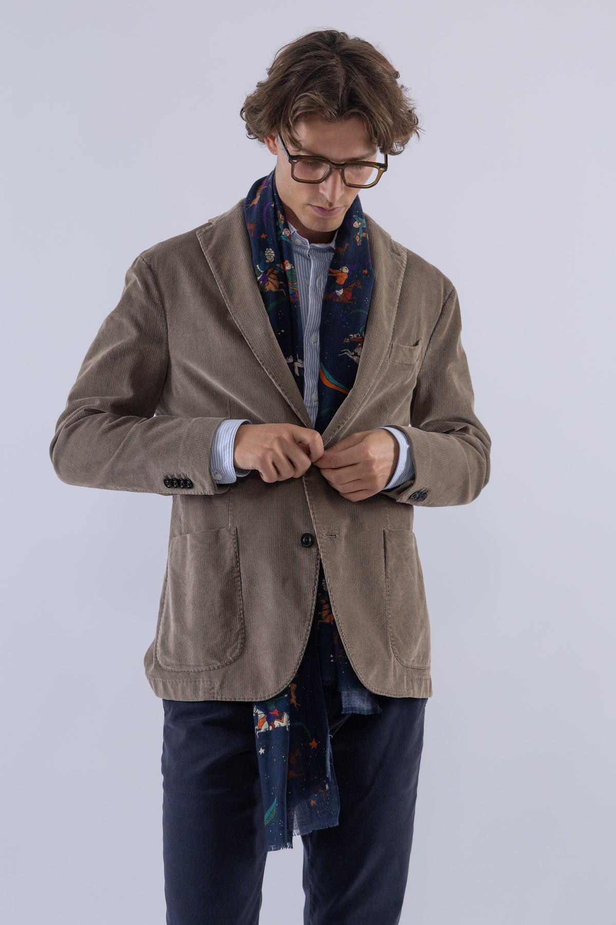 K-Jacket fløjl, Sand
