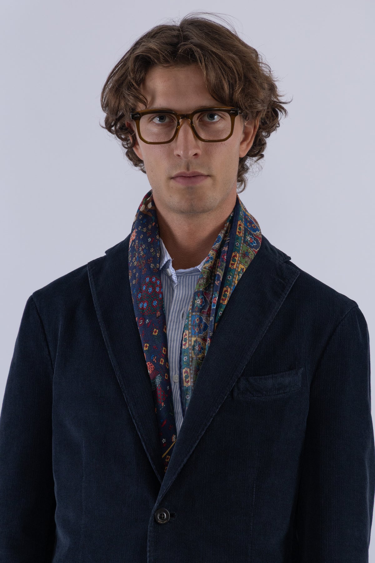 K-Jacket fløjl, Navy