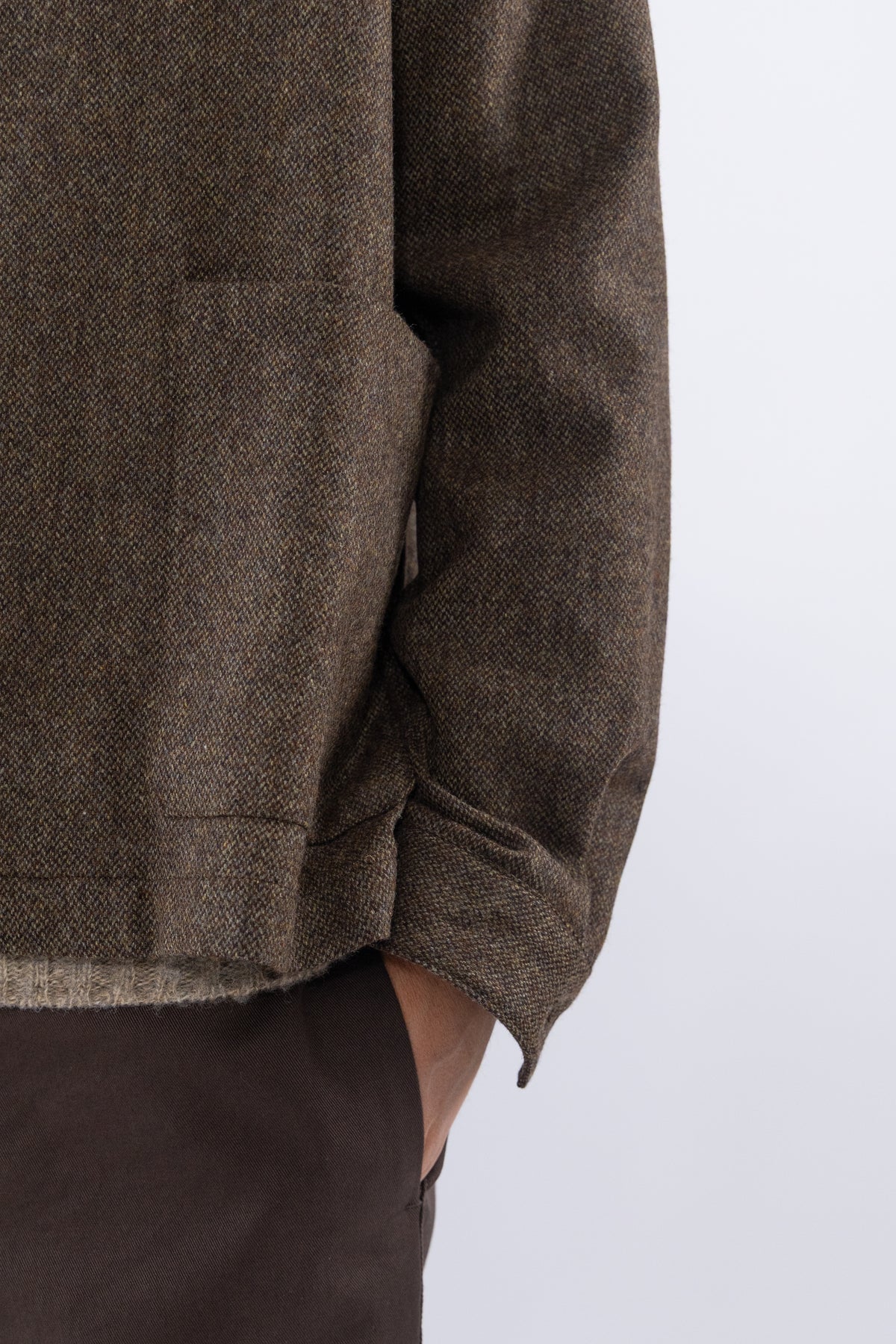 British Wool Jacket, Loden Green