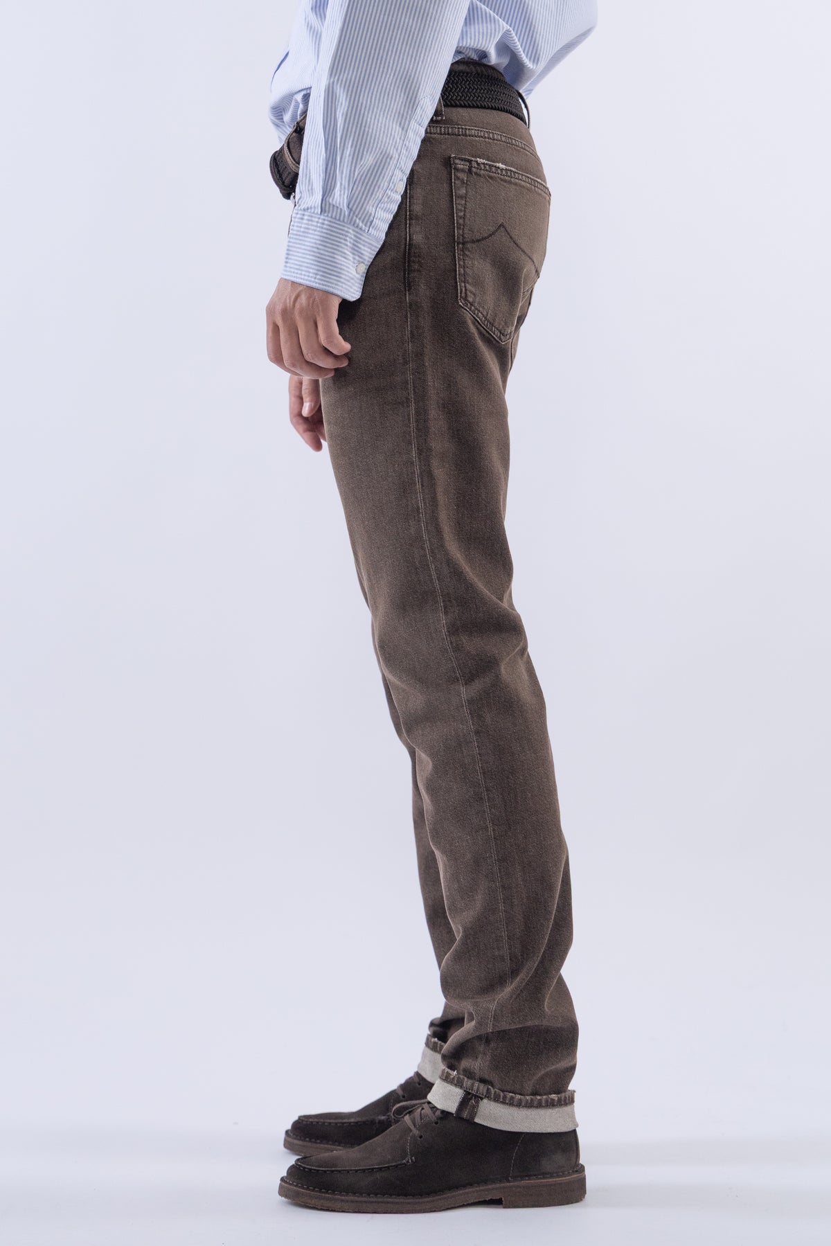 Bard 5-pocket Jeans, Brown