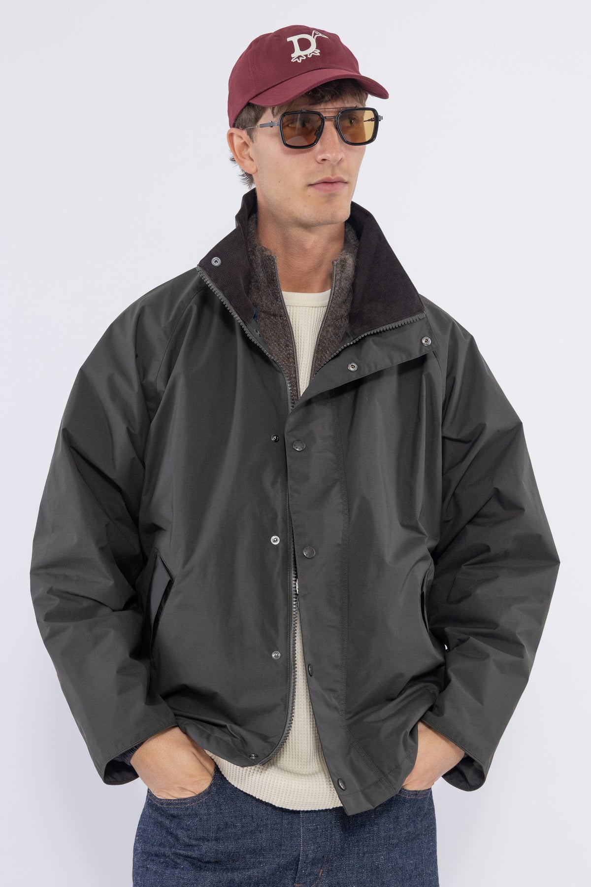 2L PERTEX UNLIMITED Field Short Jacket, Dark Olive