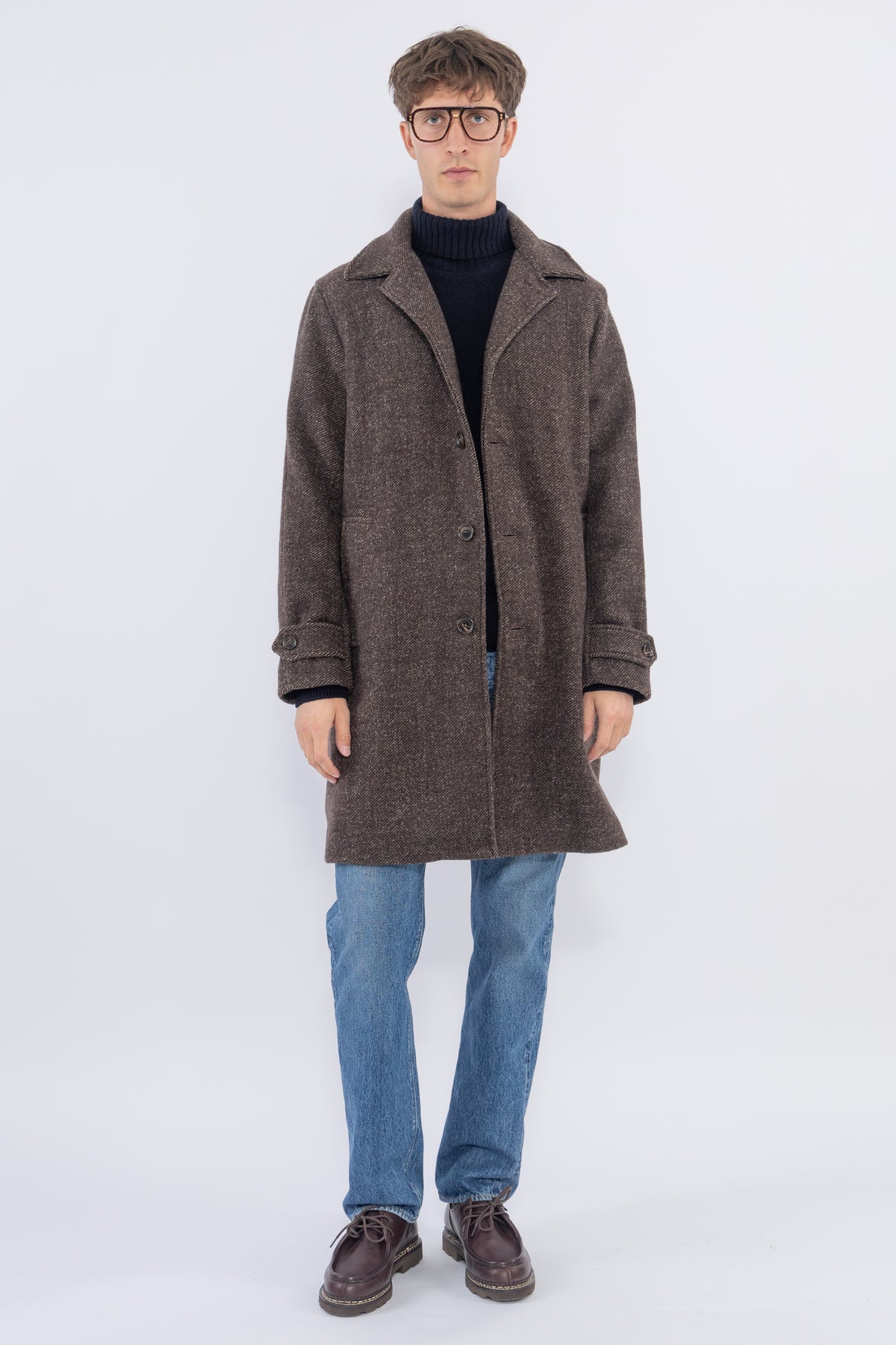 Cappotto Wool Coat, Brown
