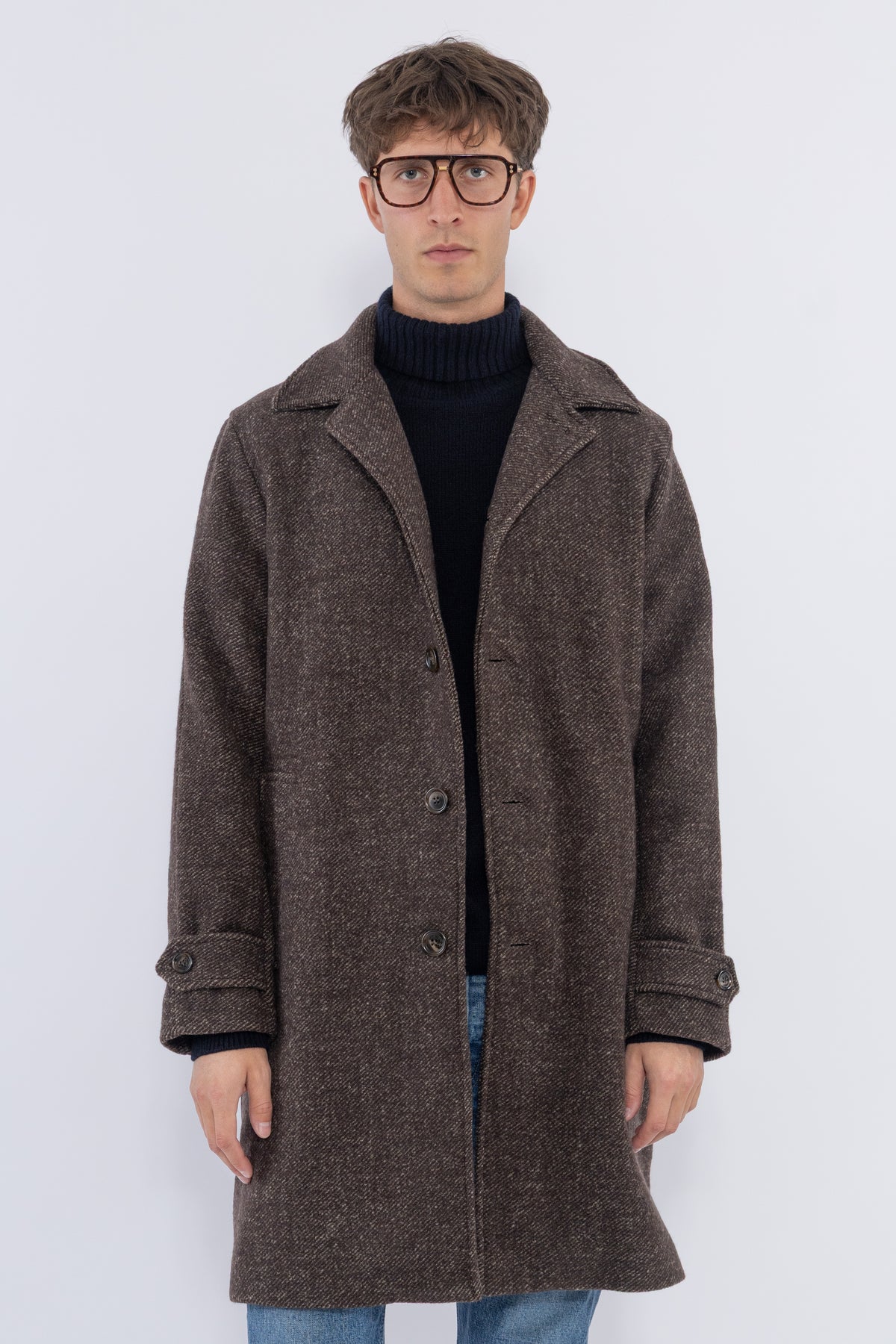 Cappotto Wool Coat, Brown