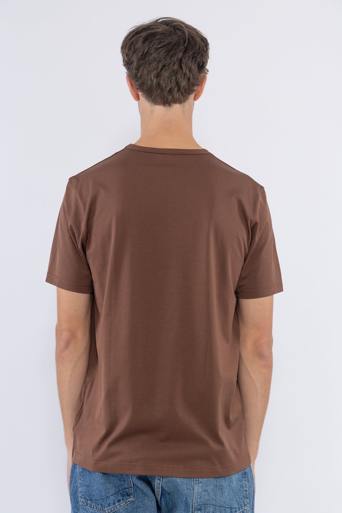 Sunspel Classic T-Shirt, Chestnut