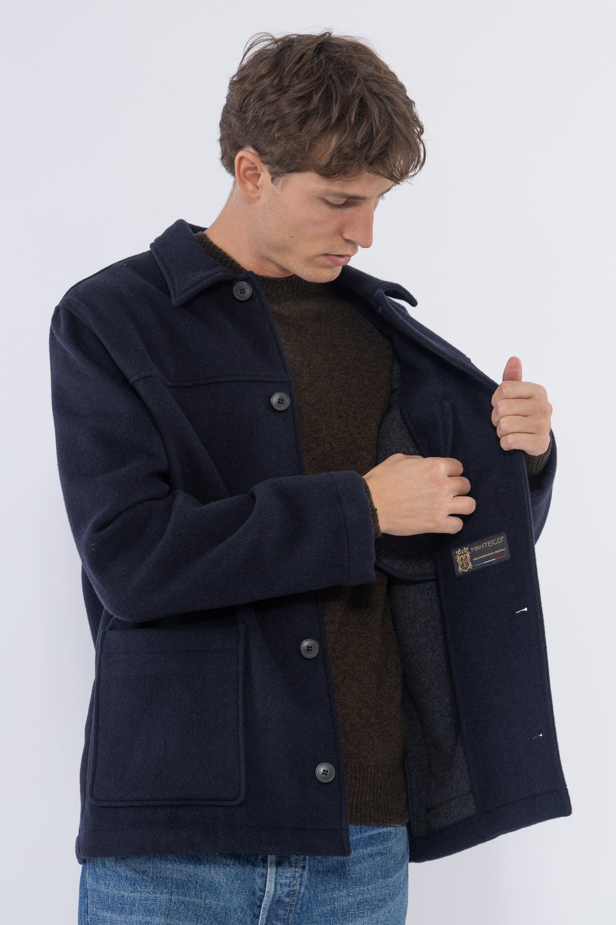 Sunspel Double Faced Chore Jacket