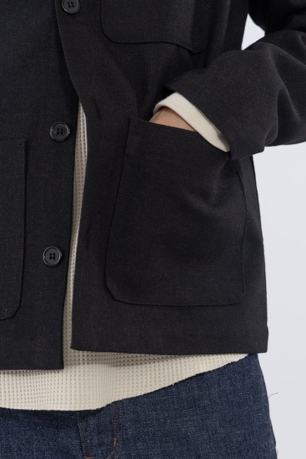 Overshirt, Black