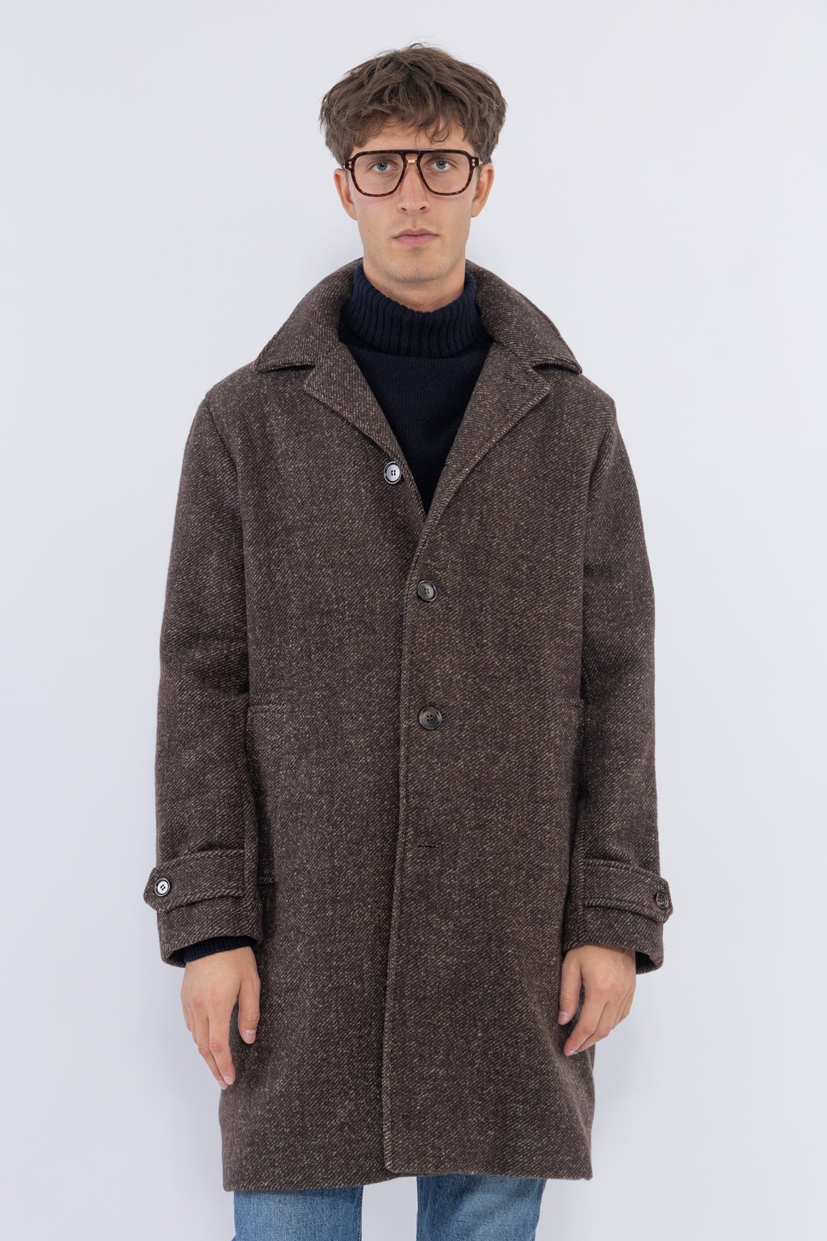 Cappotto Wool Coat, Brown
