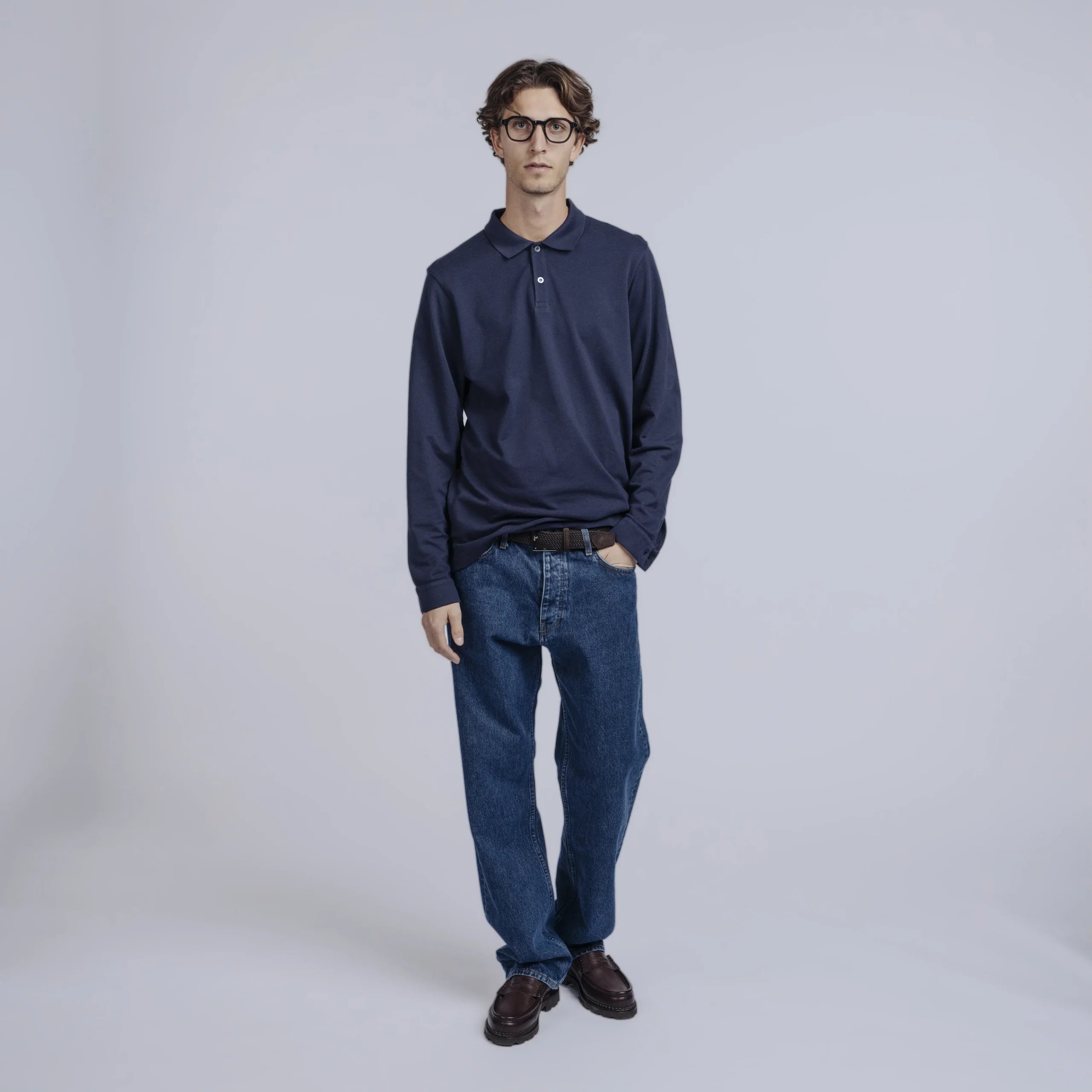 L/S Pique Polo