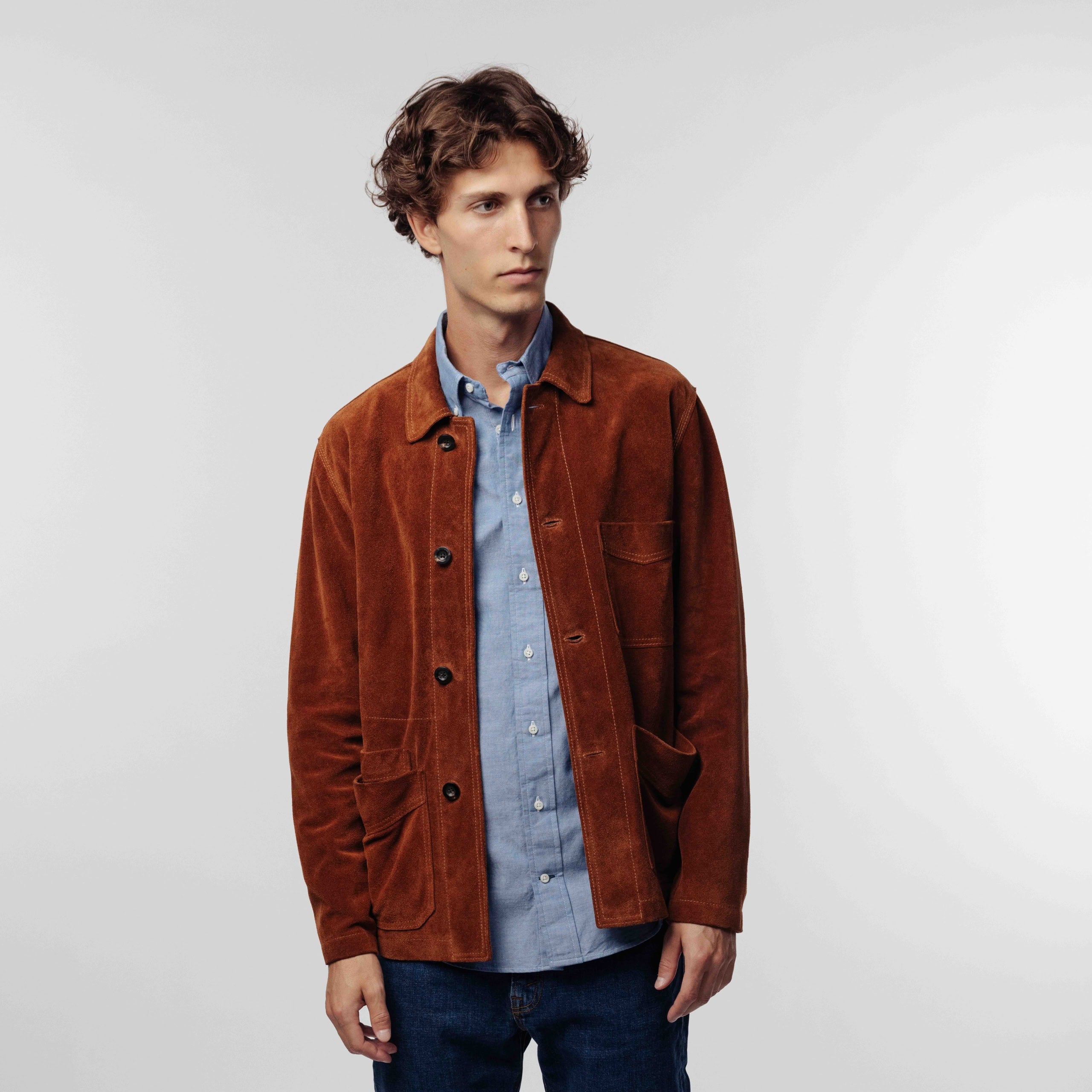 Suede Chore Jacket