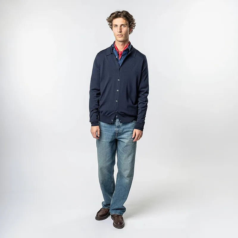 John Smedley Merino Wool Tibor Shirt