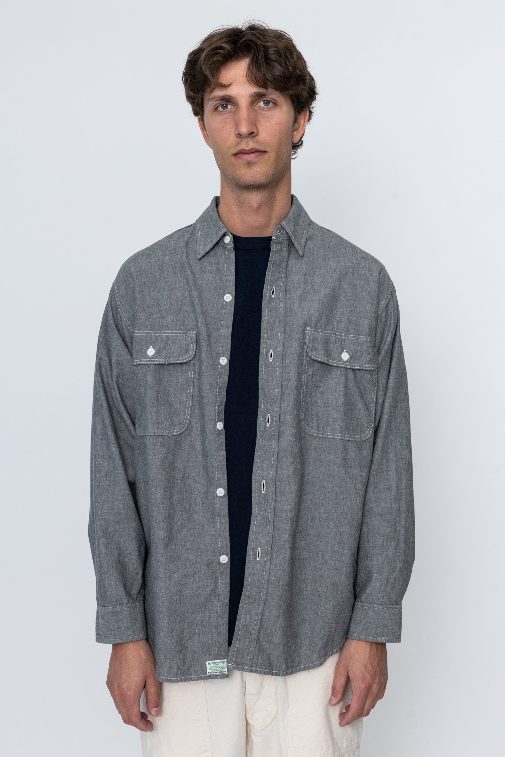 Chambray work shirt