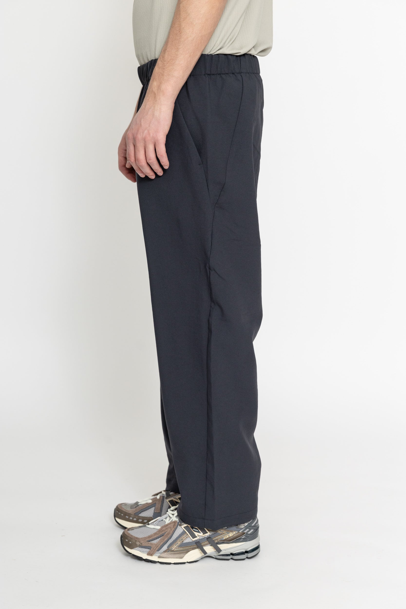 wide ankle easy pants - eb