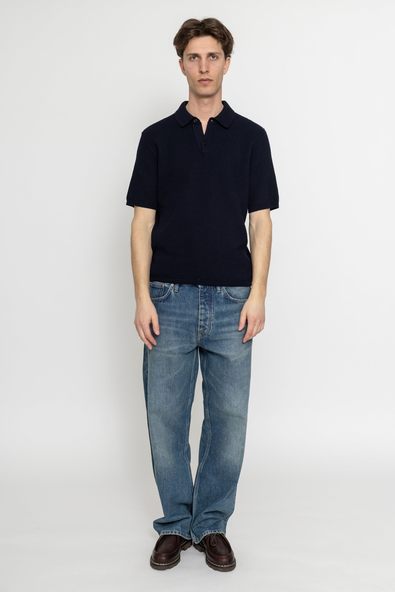 Anholt Crepe polo