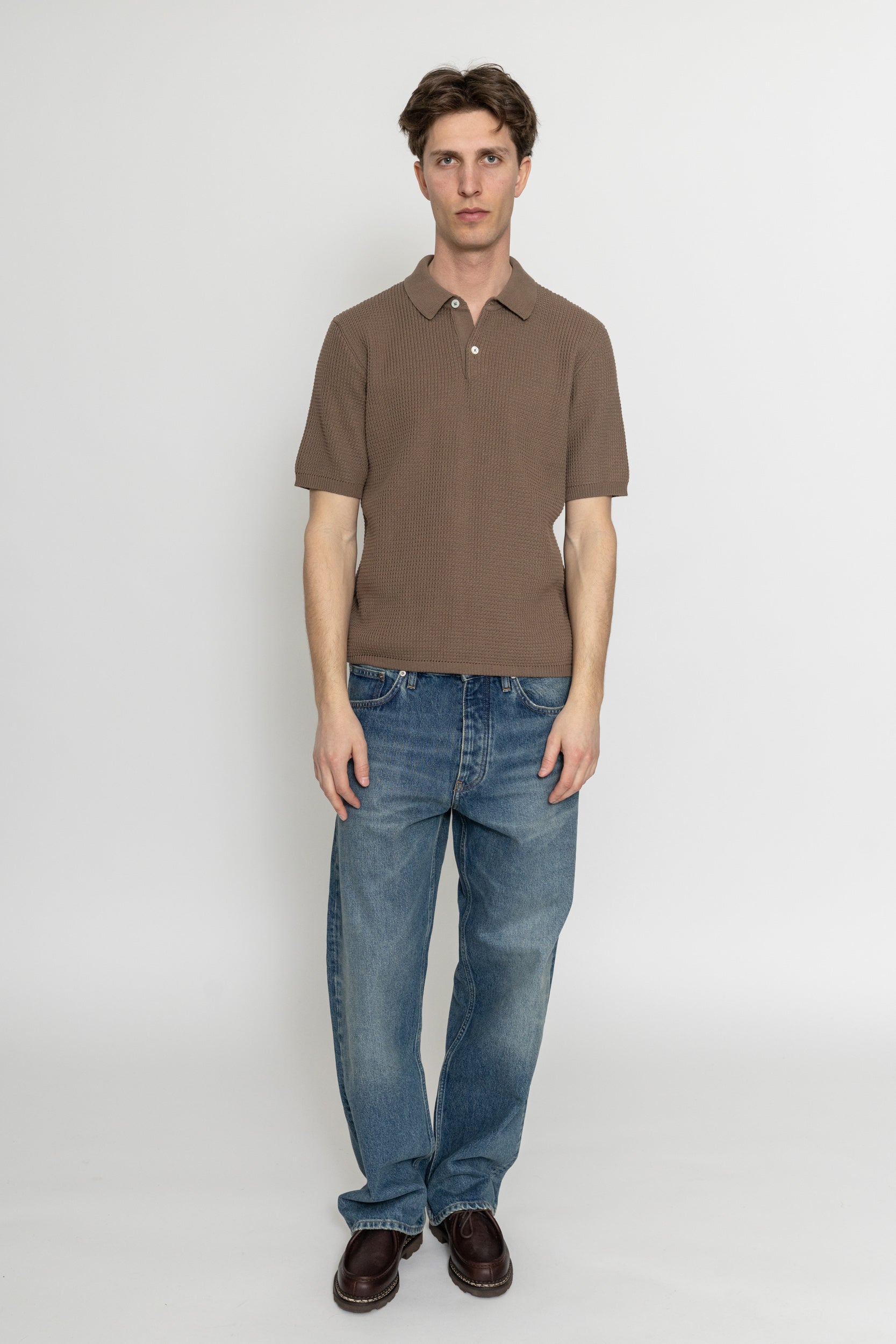 Anholt Crepe polo