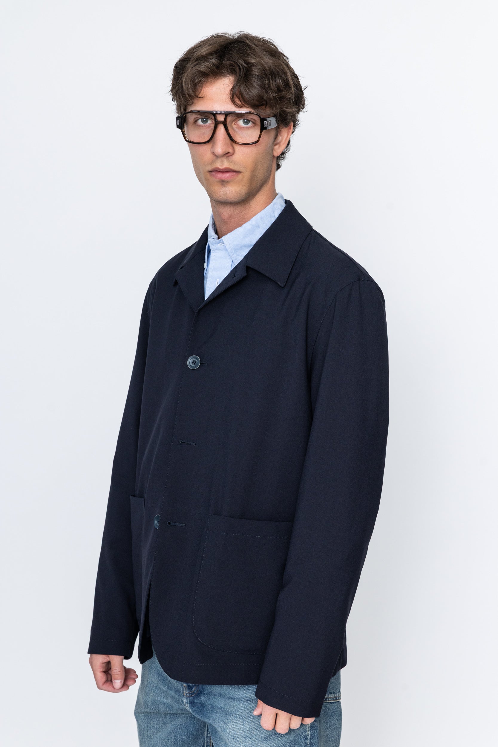 Wooly Jacket Blue
