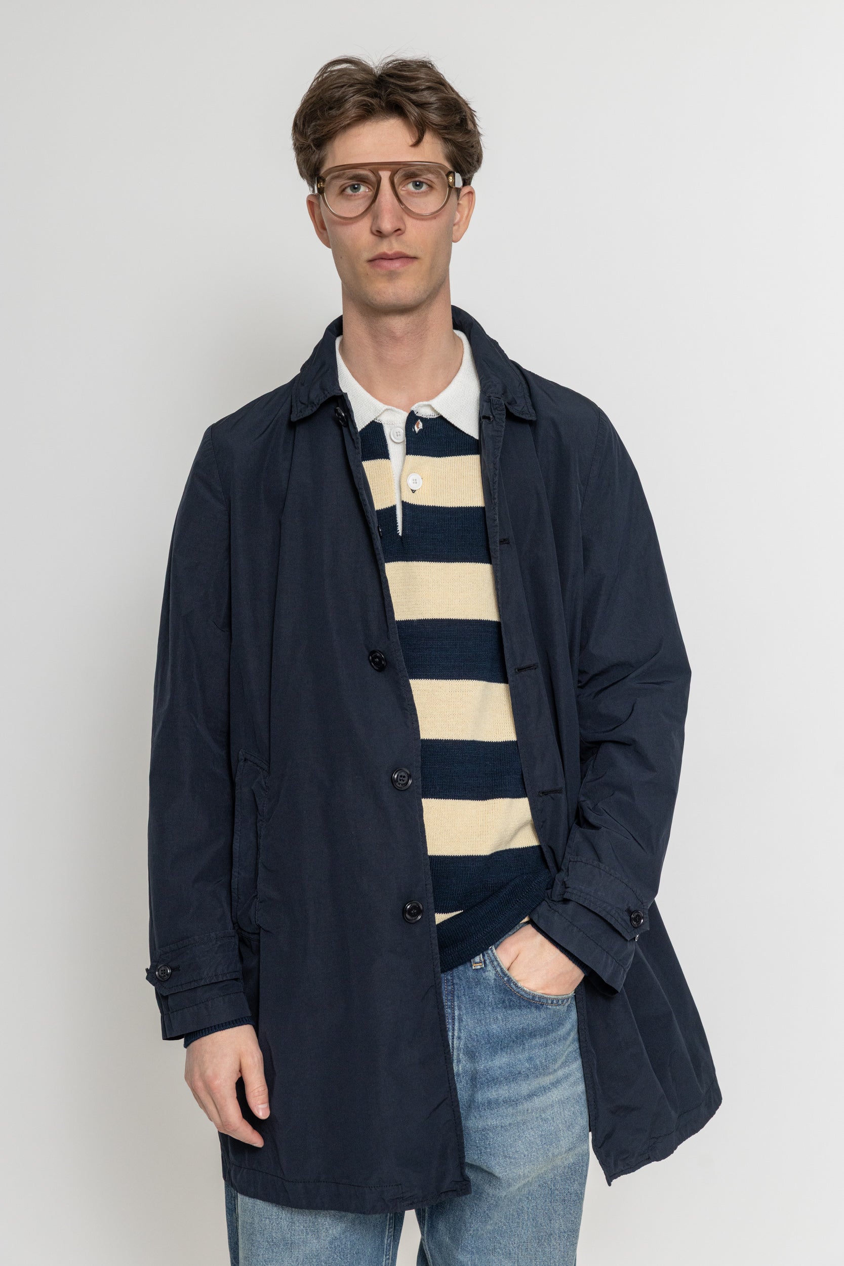 Impermeabile Navy