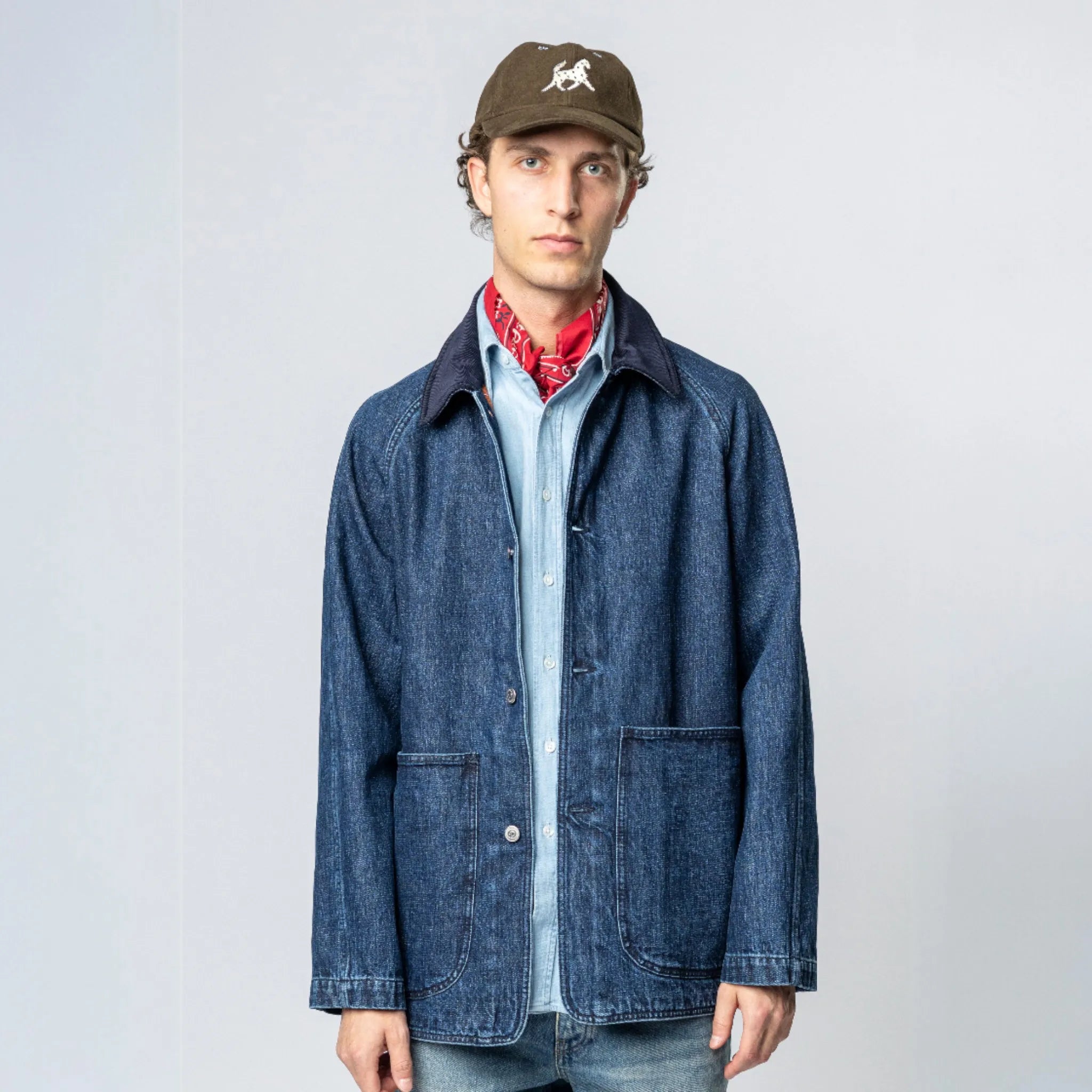 Indigo Denim Field Jacket