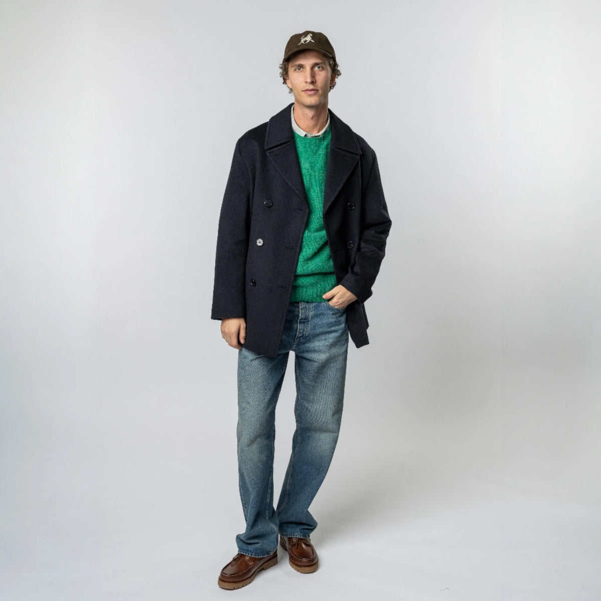 Dalton Wool Peacoat