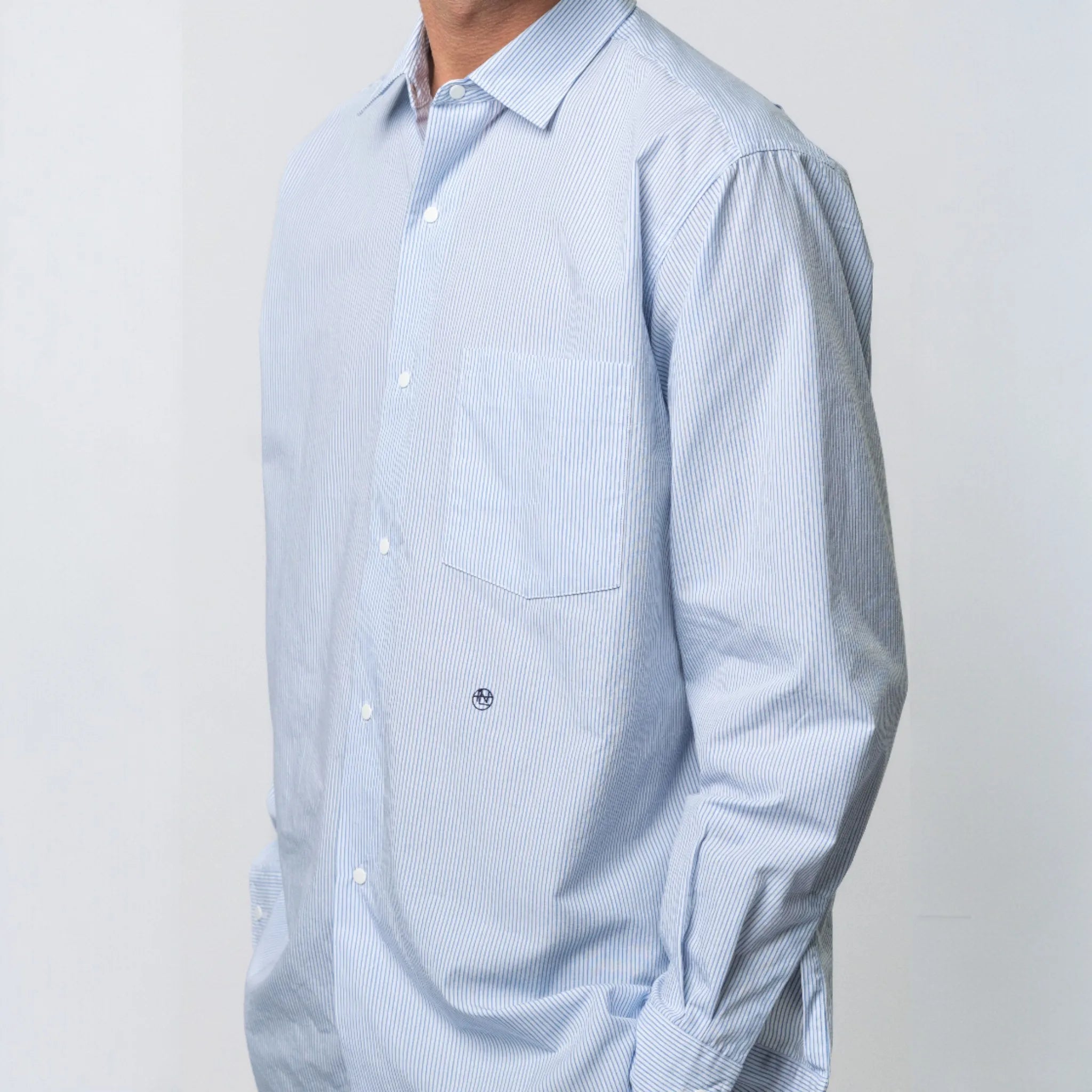 Regular Collar Stripe Shirt