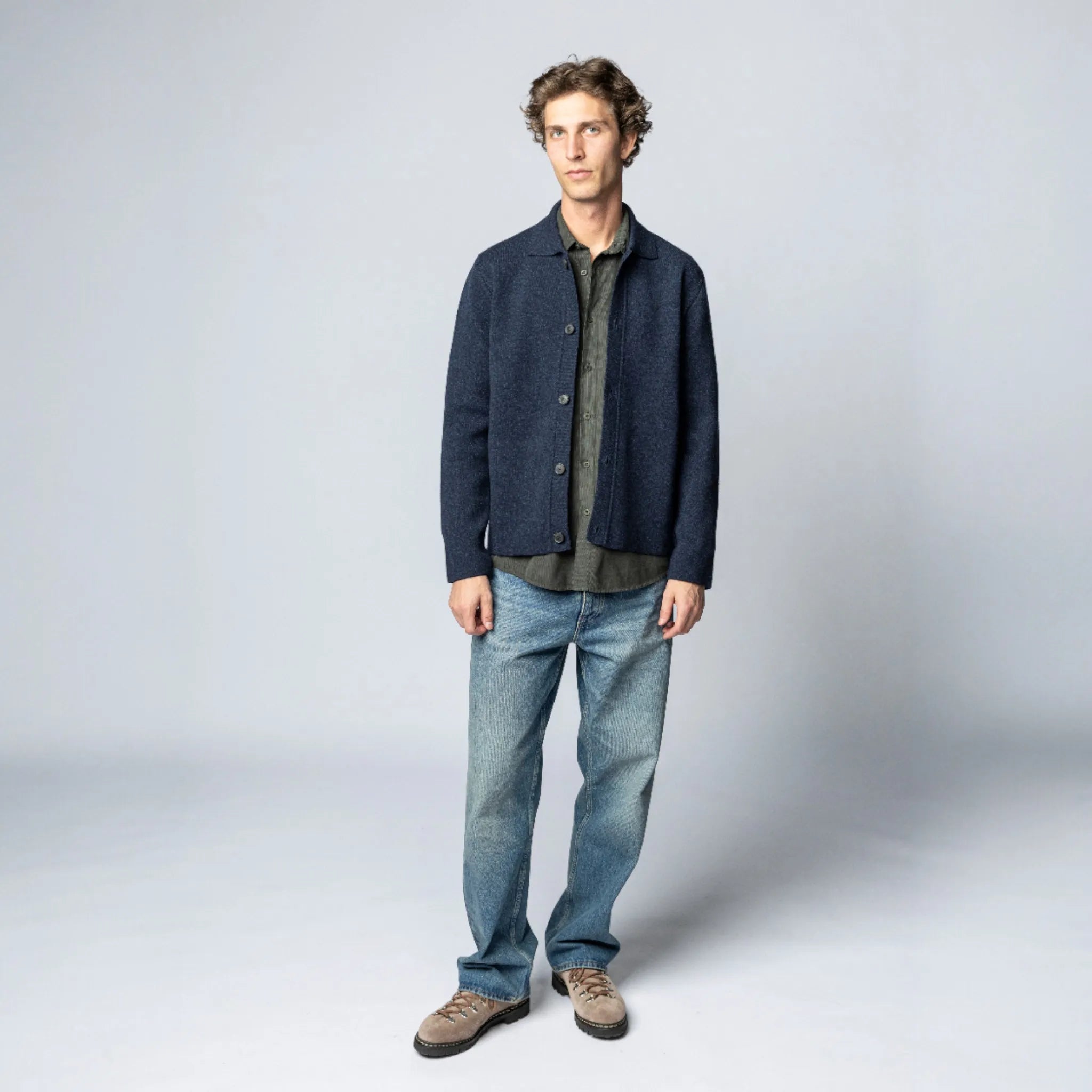 Sunspel Wool Twin Pocket Jakke