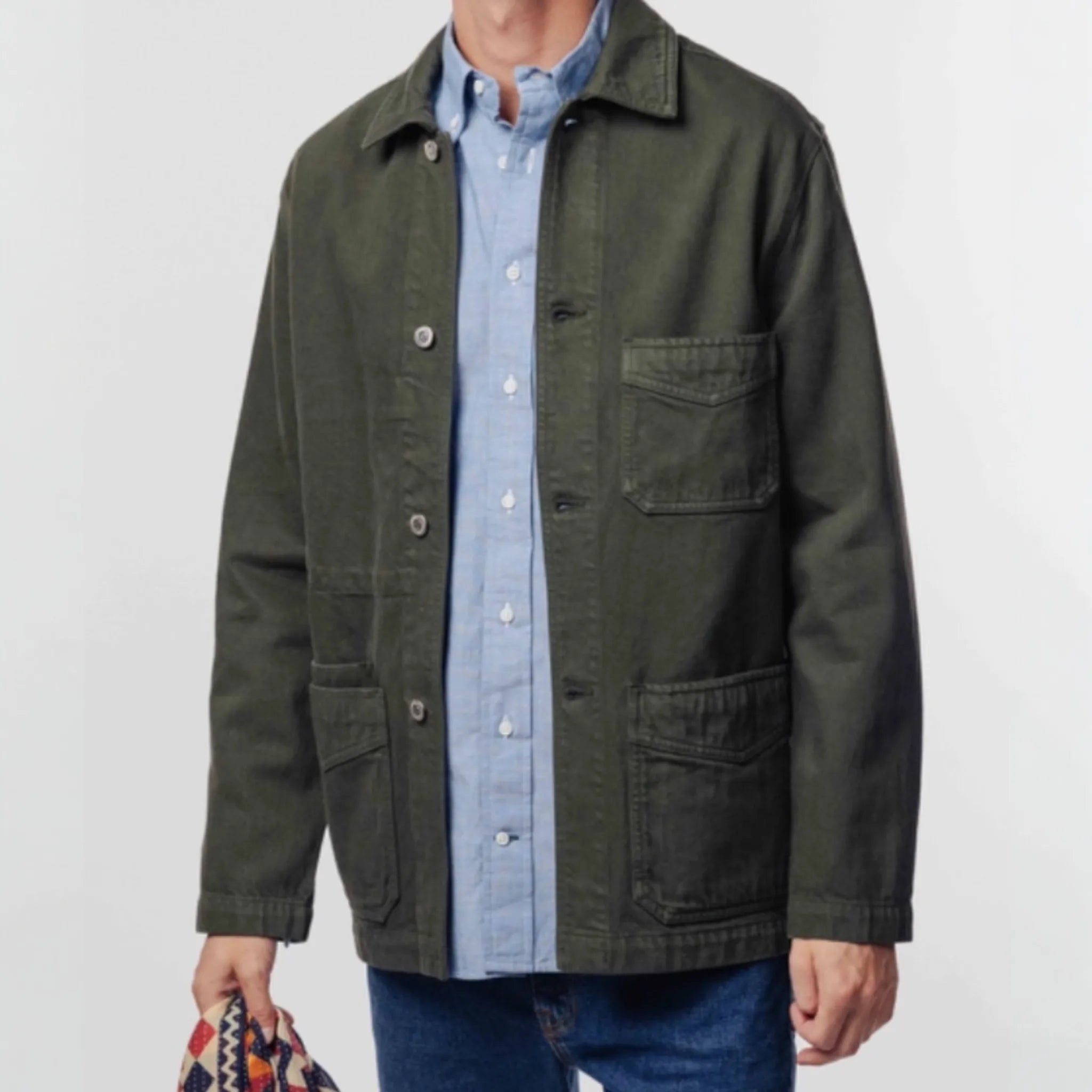 Heavy Twill Coon Five-Pocket Chore