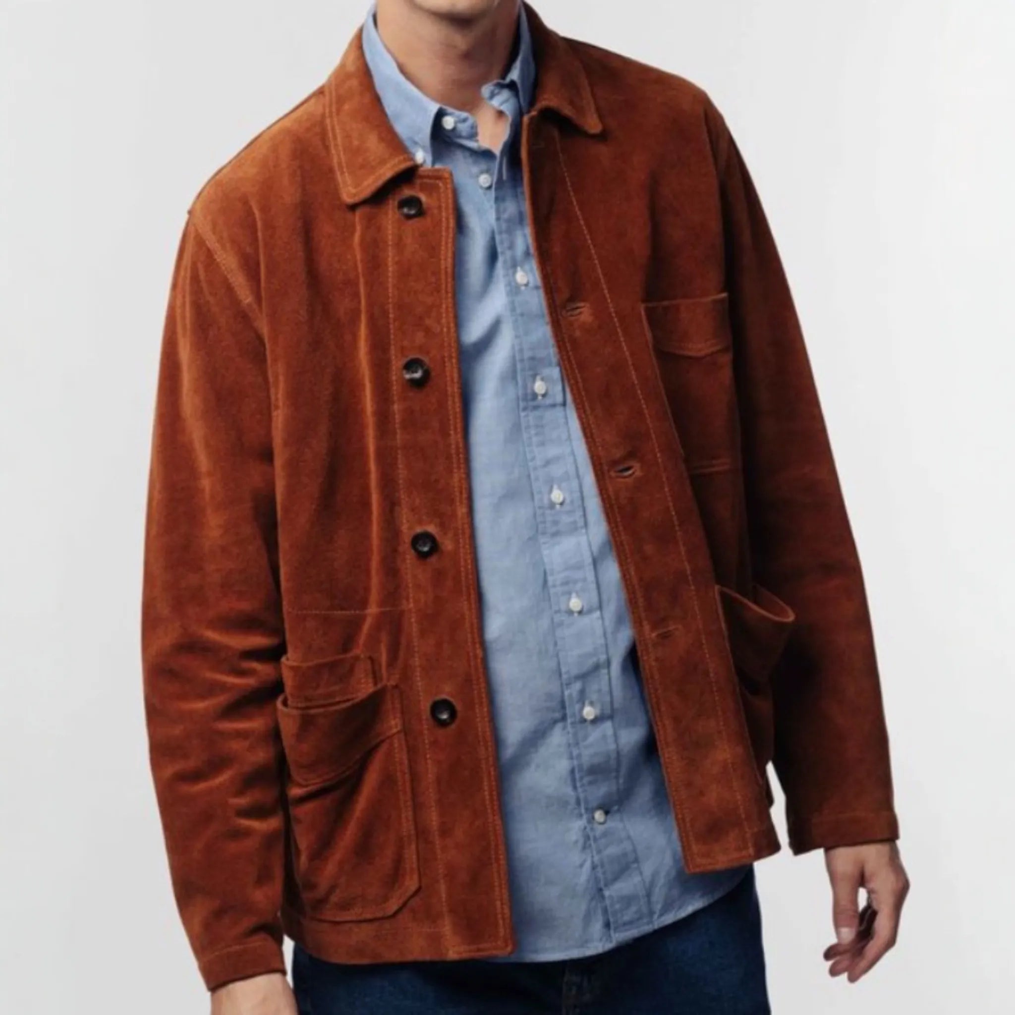 Suede Chore Jacket