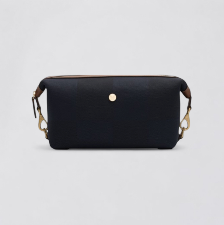 Washbag Pioneer Blue / Cuoio