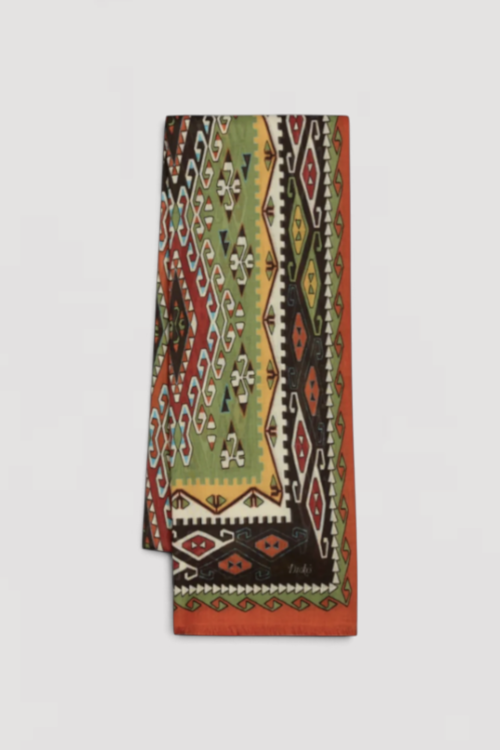 Wool Silk Scarf