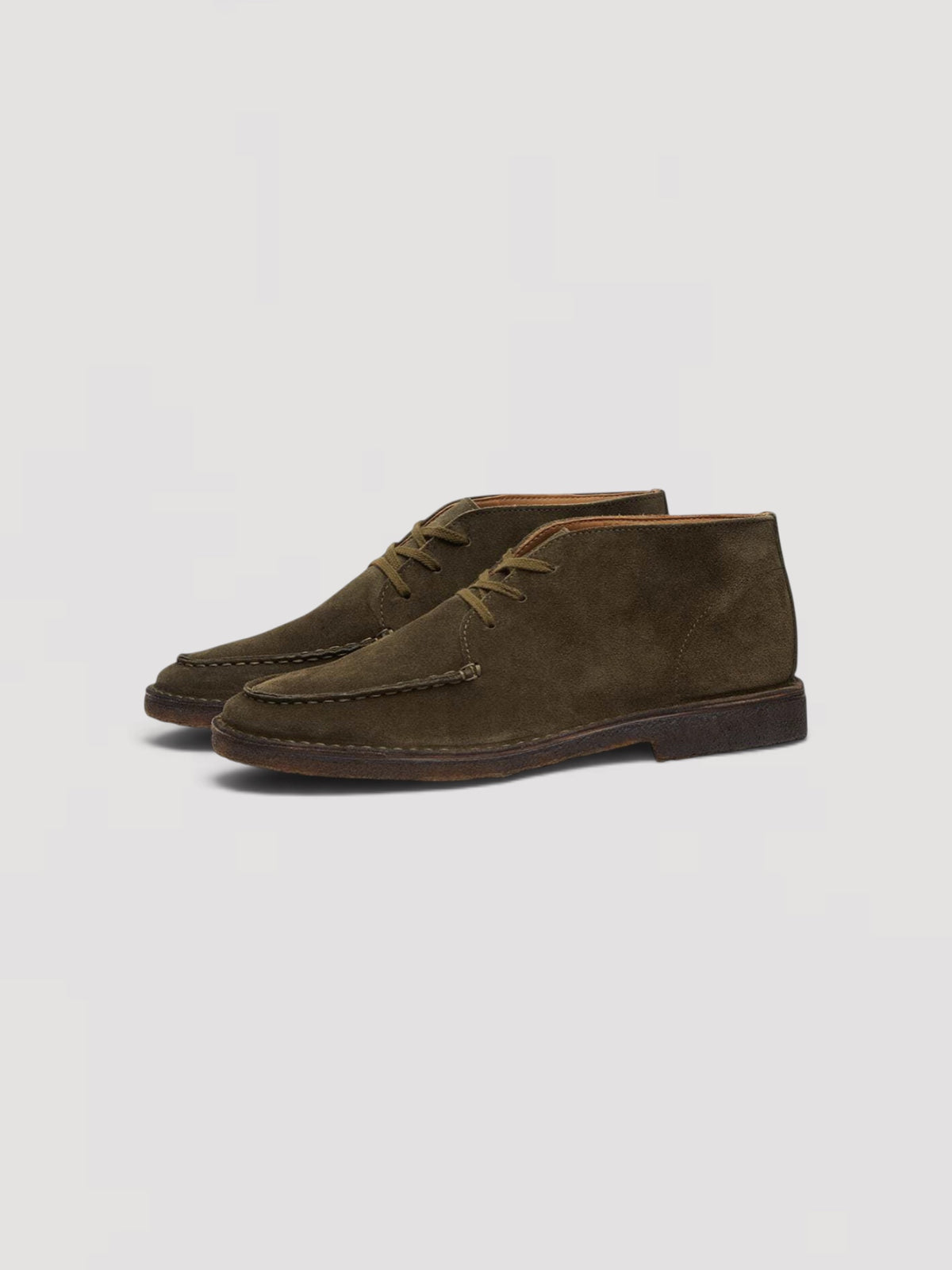 Drakes Crosby Moc-Toe Chukka Boot, Brown