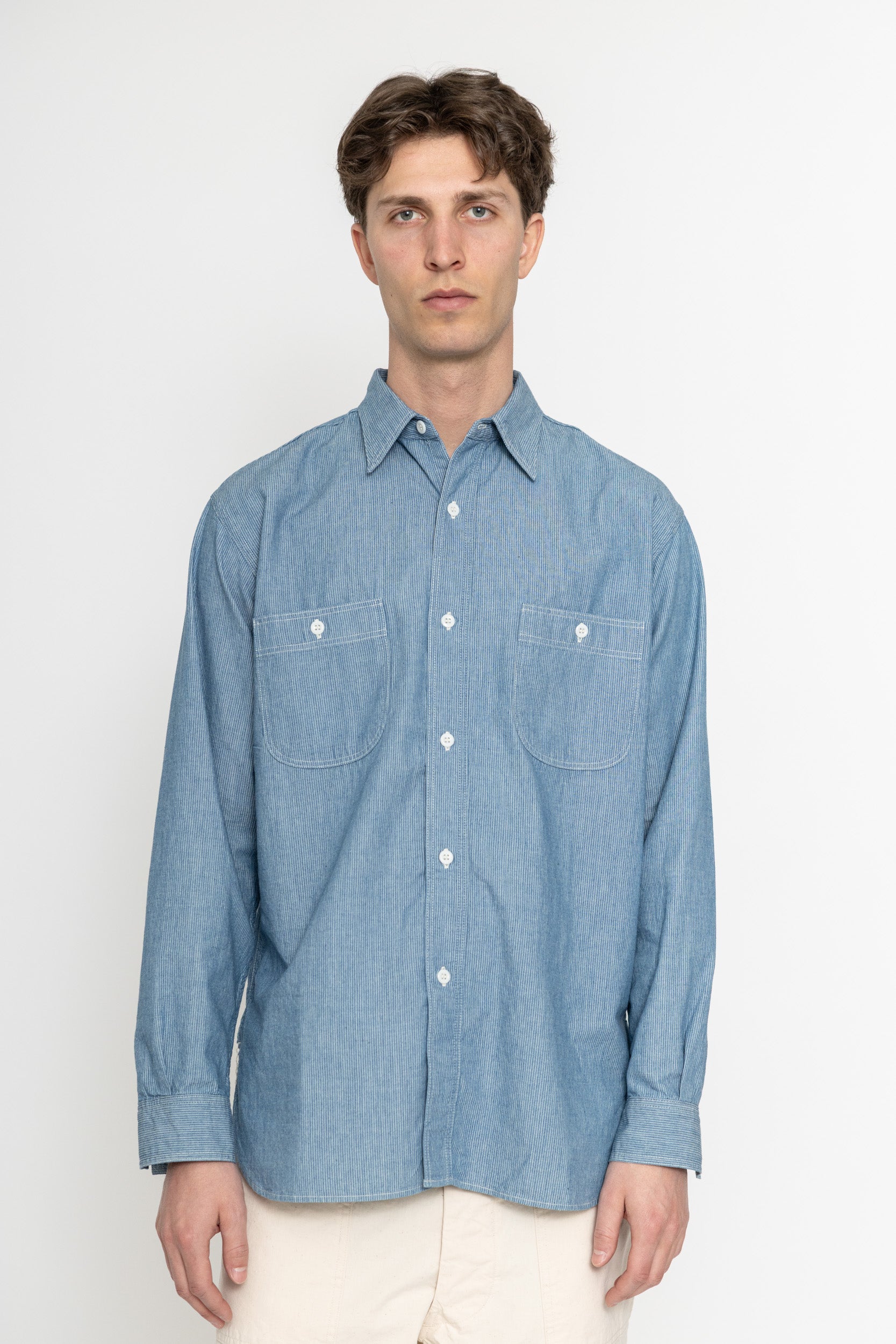 Stripe Chambray