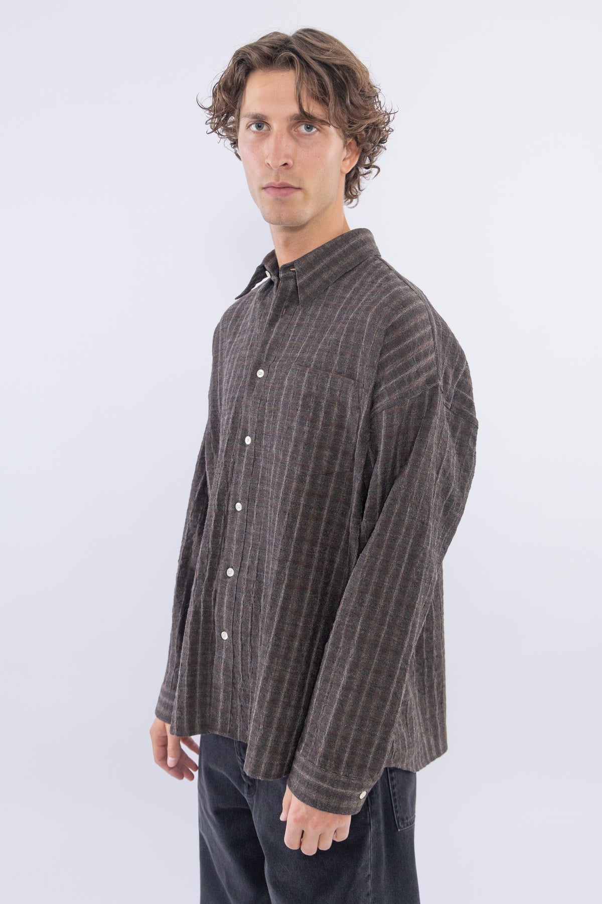 Stable Shirt, Chocolate