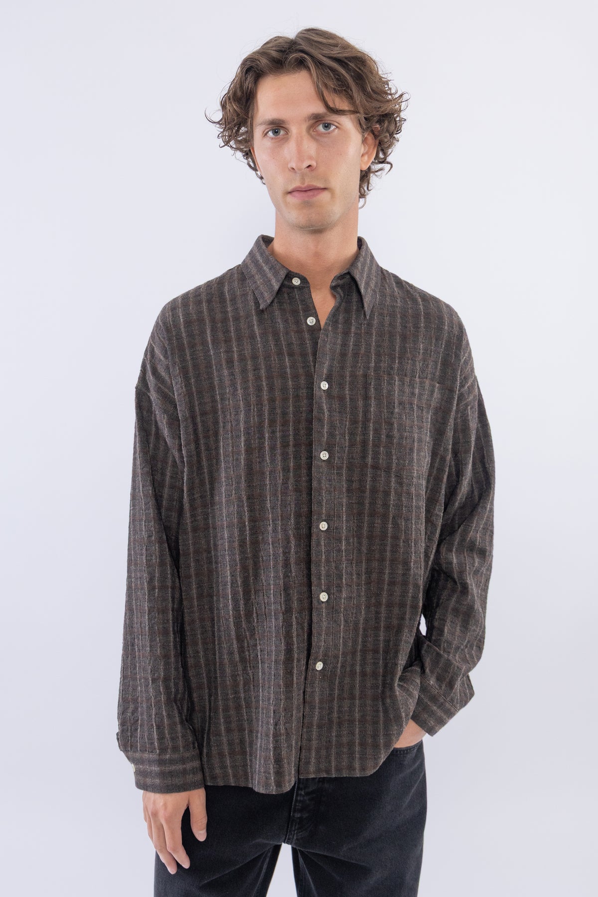 Stable Shirt, Chocolate
