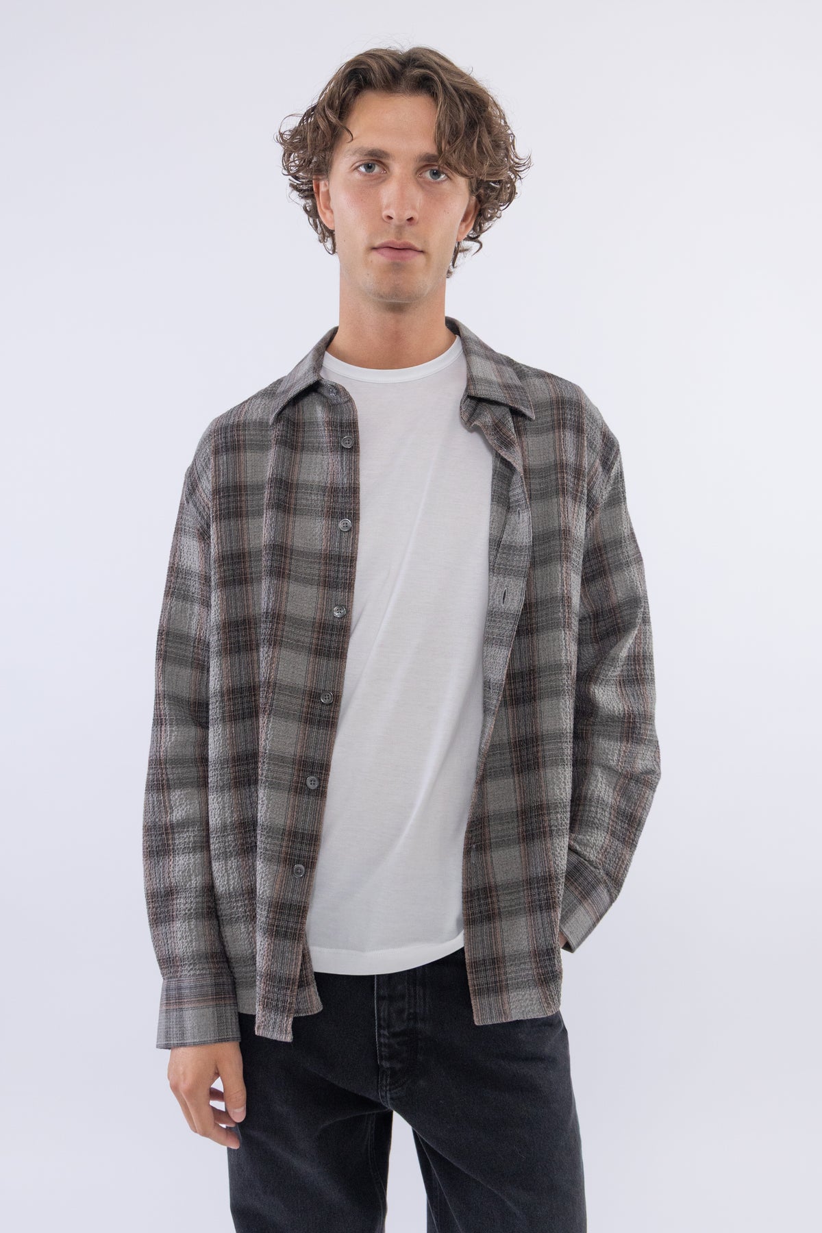 Studio Shirt, Brown