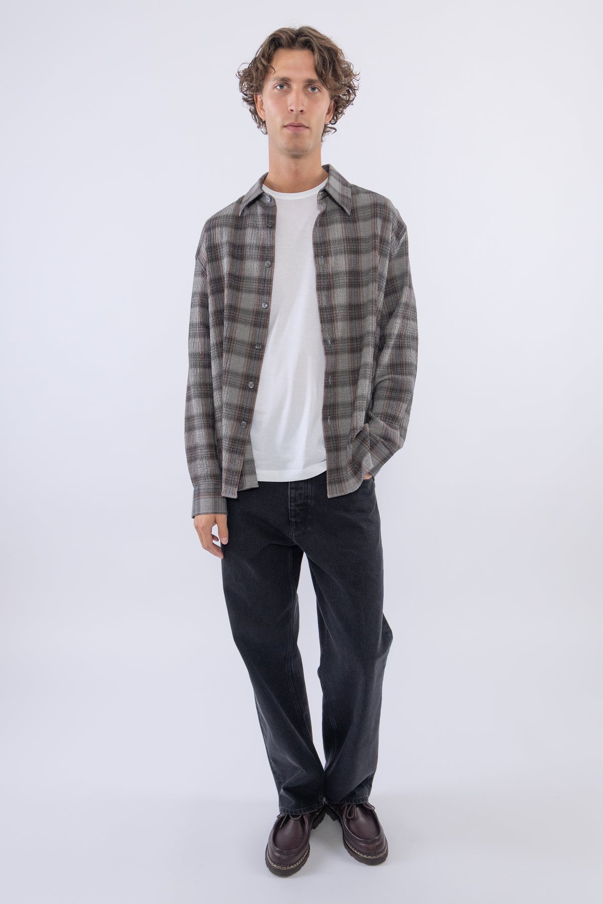 Studio Shirt, Brown