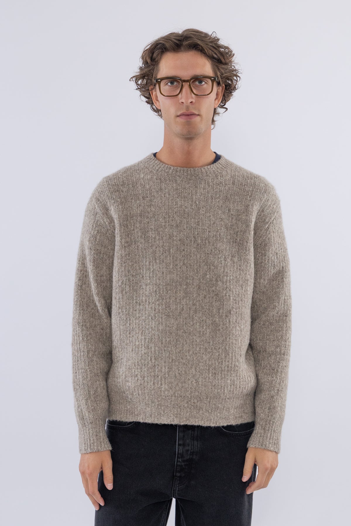 Yak Sweater, Dark Oat