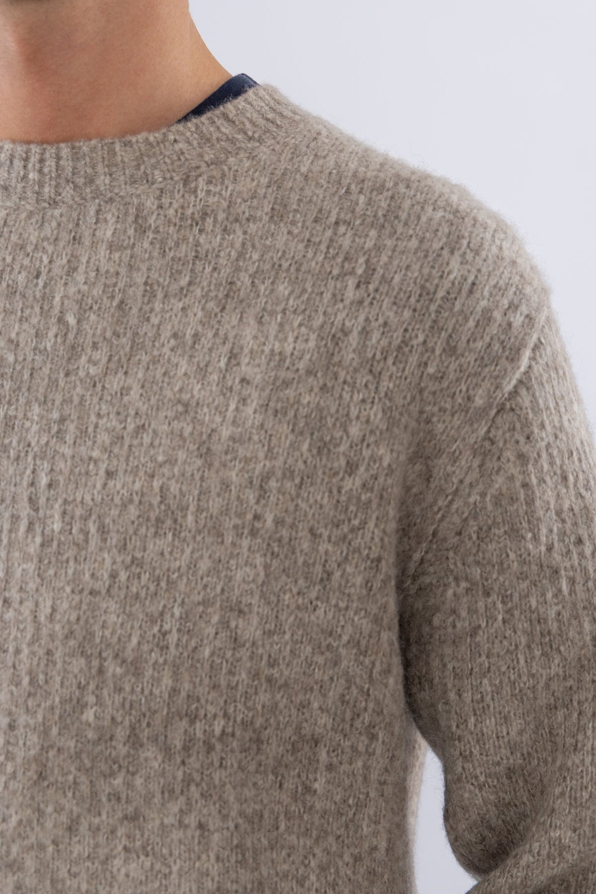 Yak Sweater, Dark Oat