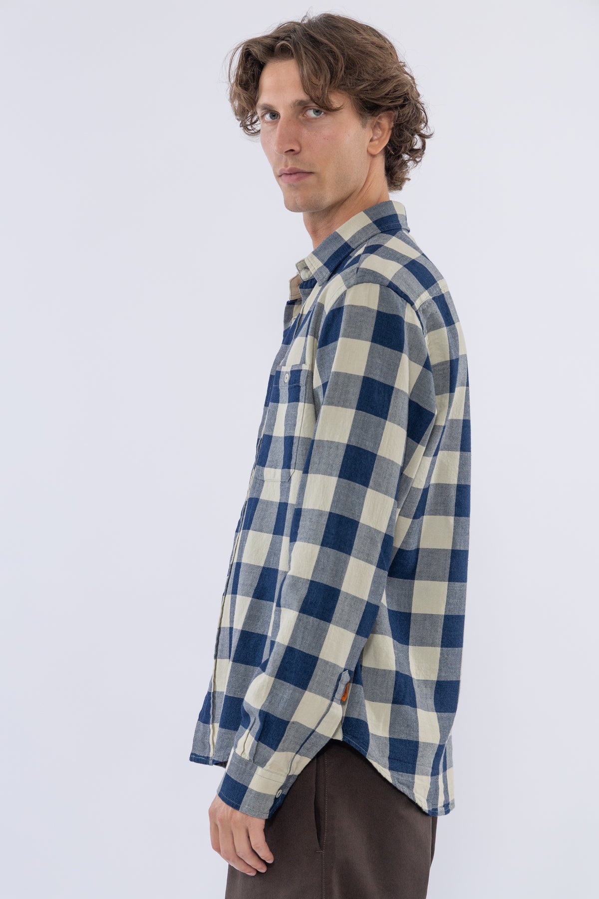 Camicia Faziol Damin, Woven Navy