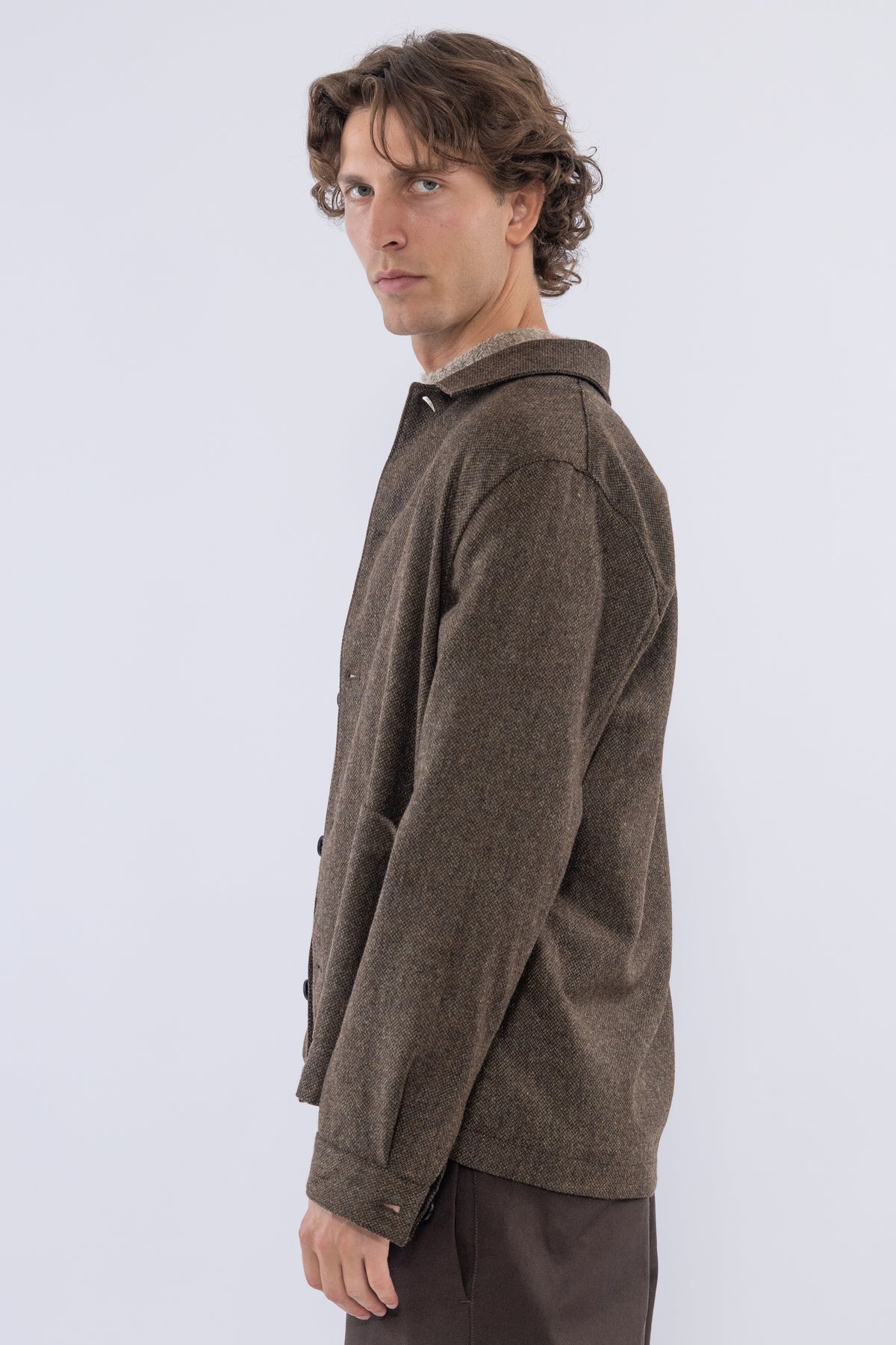 British Wool Jacket, Loden Green