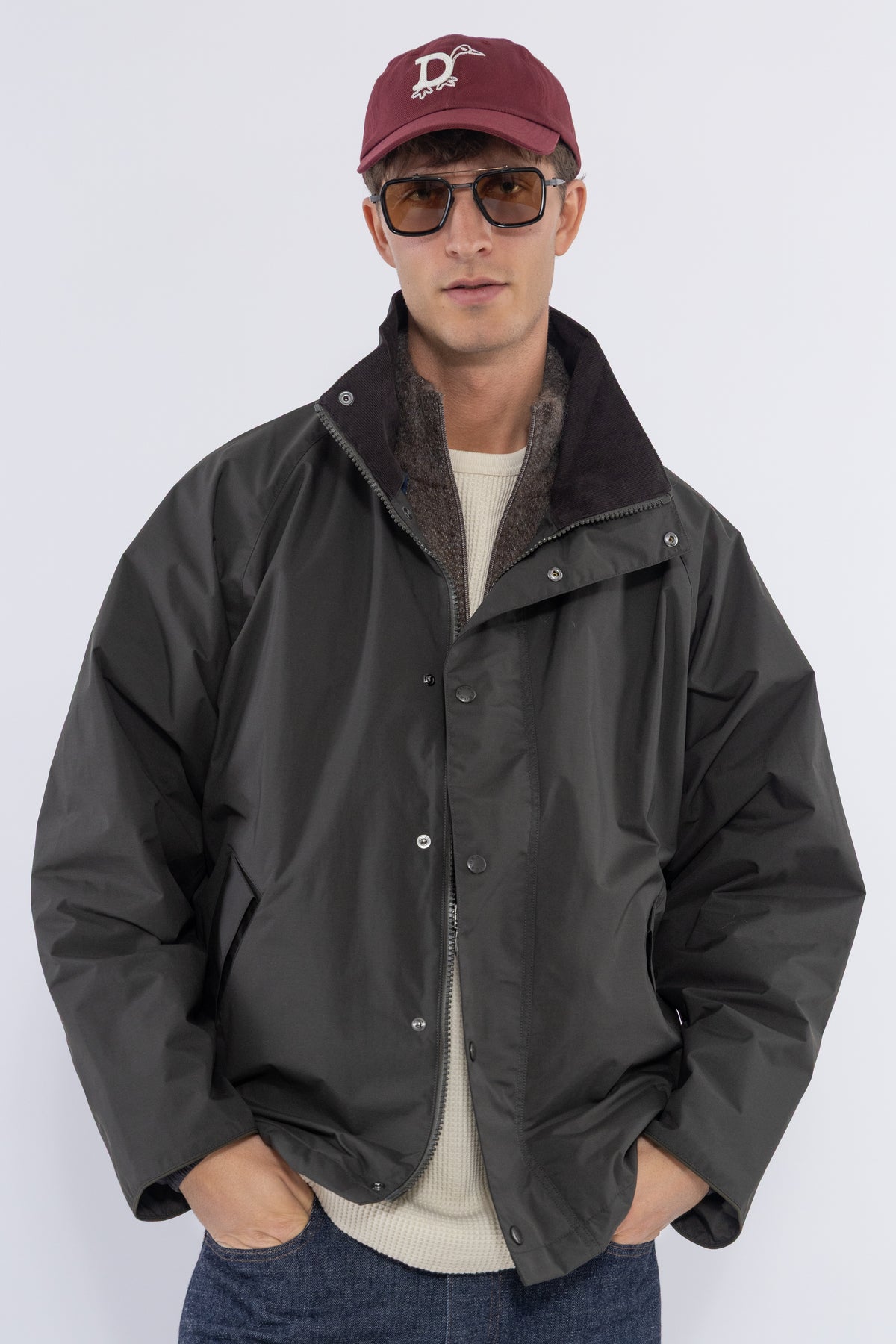 2L PERTEX UNLIMITED Field Short Jacket, Dark Olive