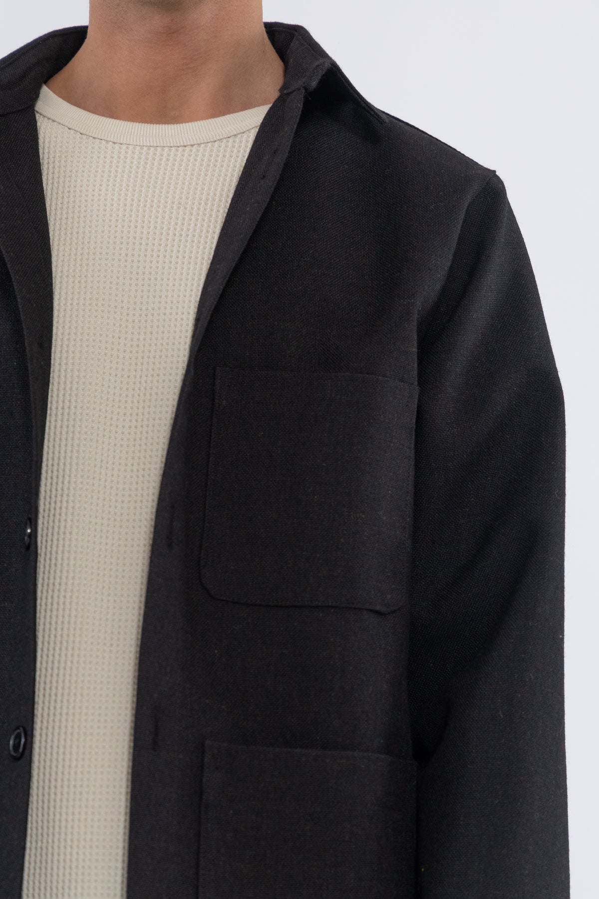 Overshirt, Black