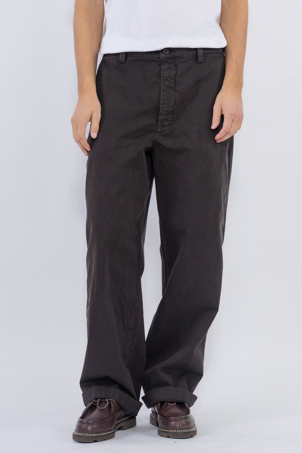 Nordmarka Wide Chino, Black