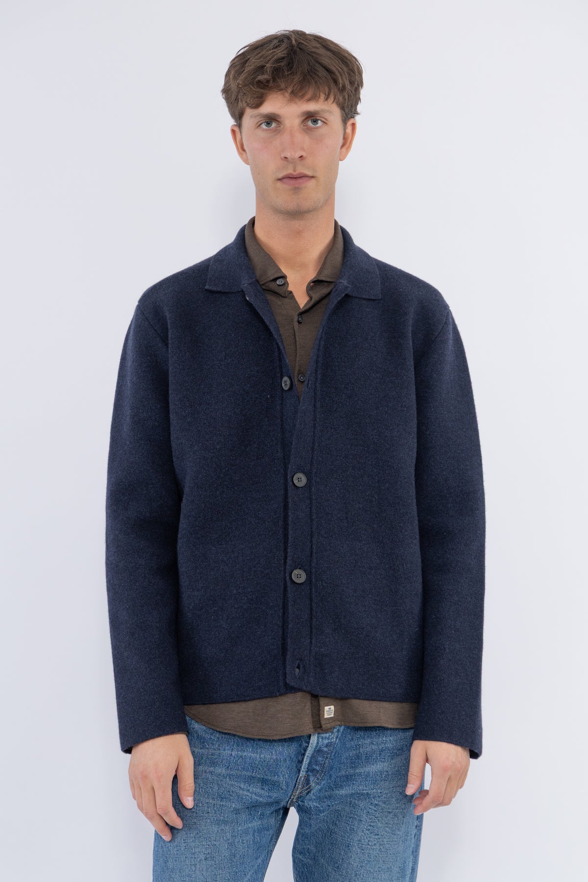 Sunspel Wool Twin Pocket Jakke