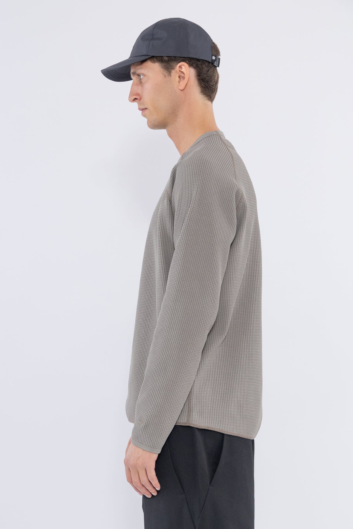 Waffle light l/s, Arid Beige